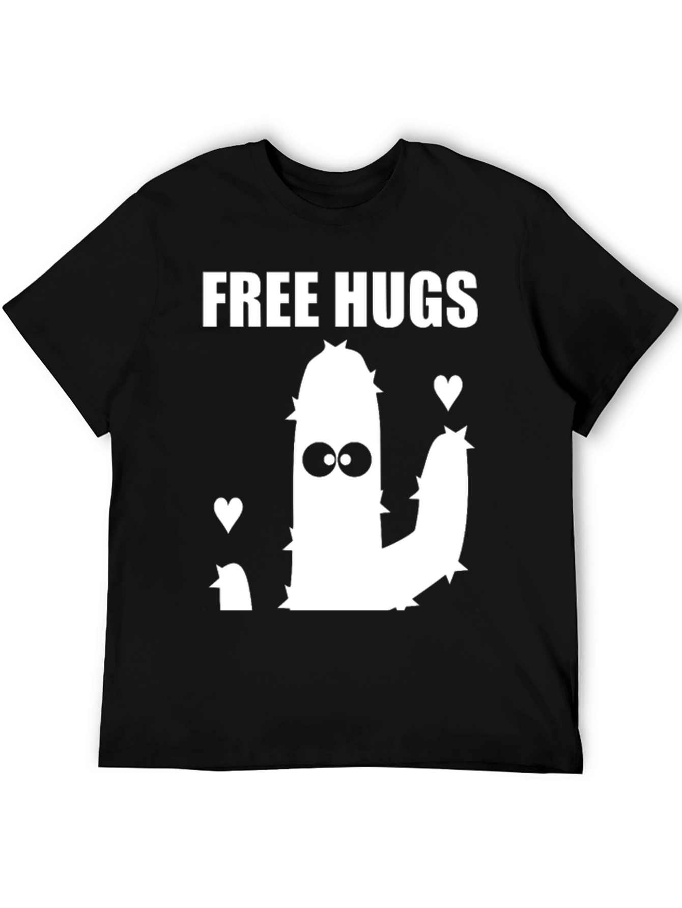 Free Hugs Cactus T-Shirt - Funny Graphic Tee