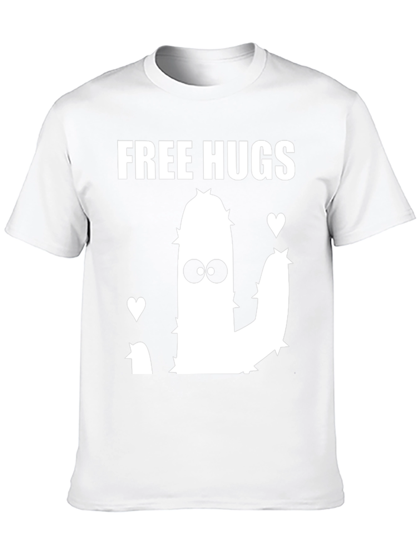 Free Hugs Cactus T-Shirt - Funny Graphic Tee