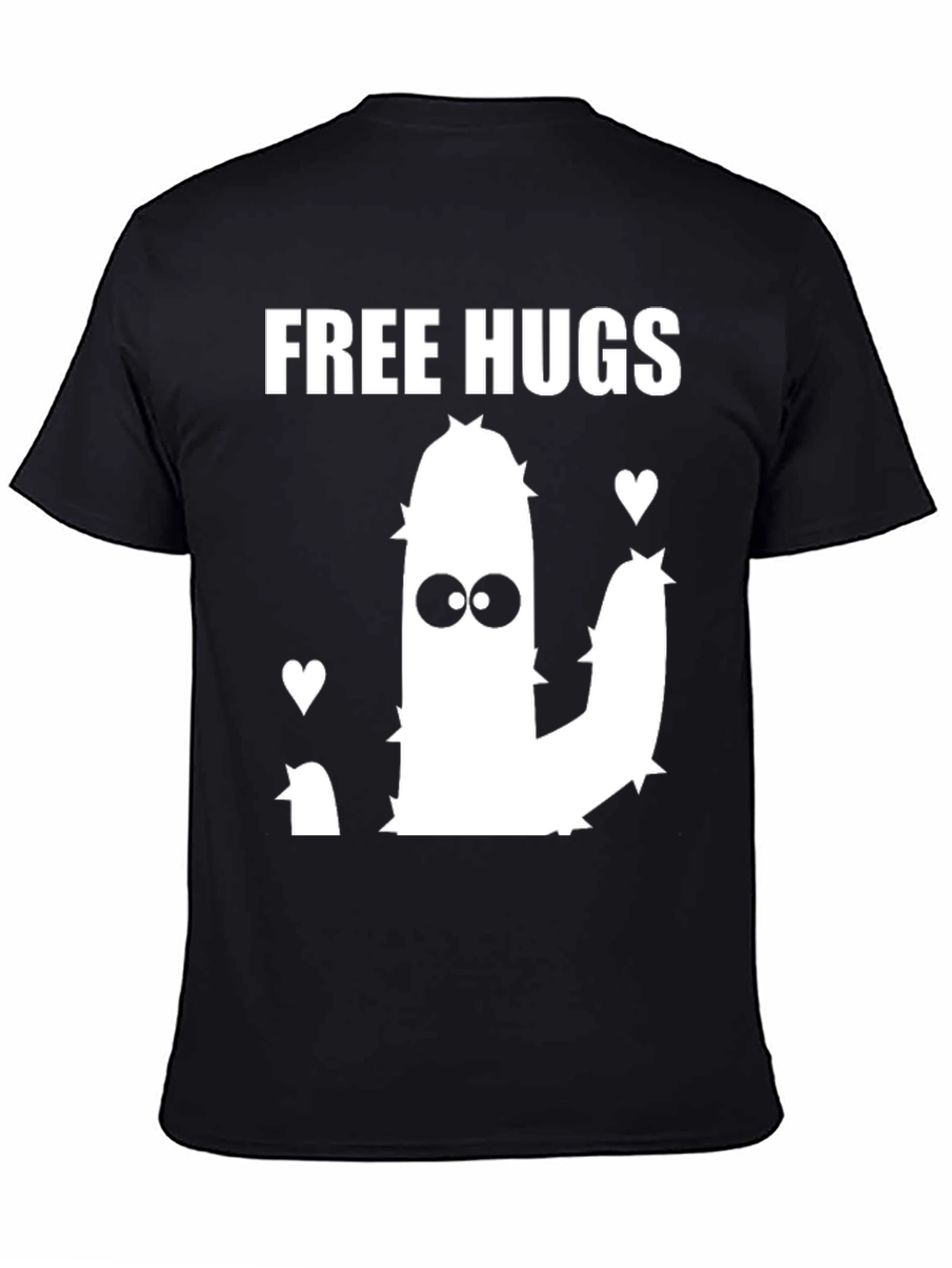 Free Hugs Cactus T-Shirt - Funny Graphic Tee