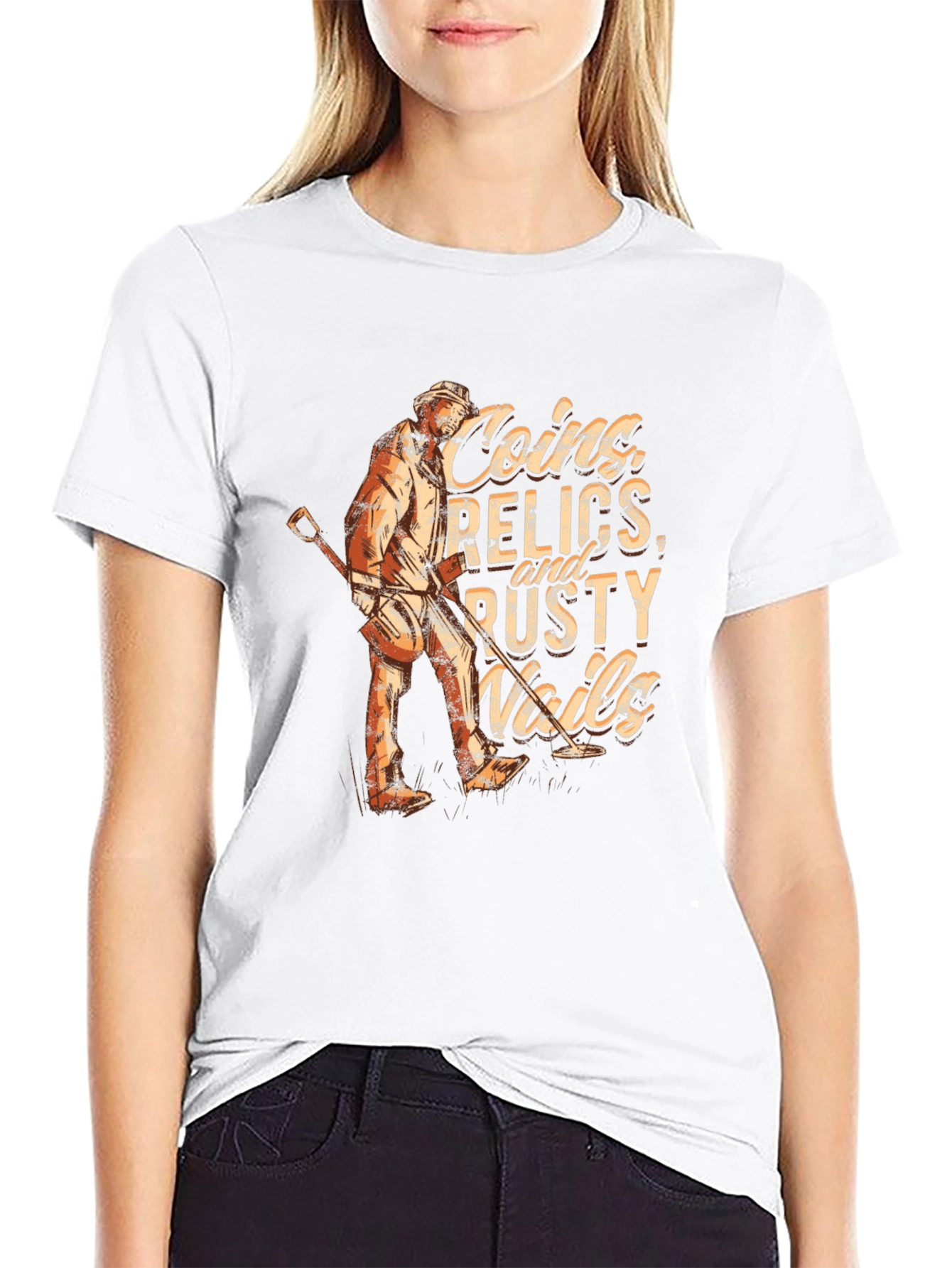 Coins Relics & Rusty Nails Black T-Shirt