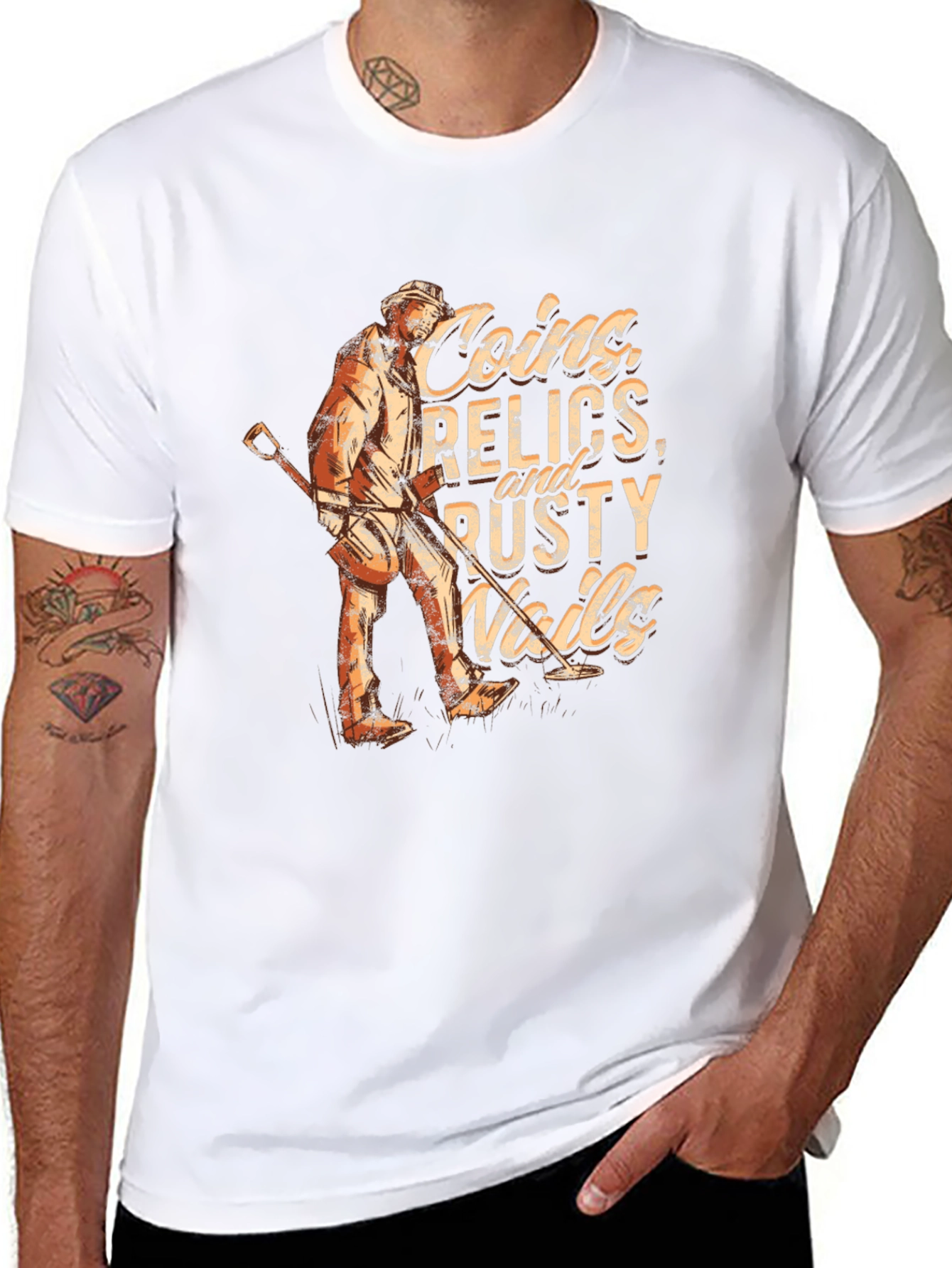 Coins Relics & Rusty Nails Black T-Shirt