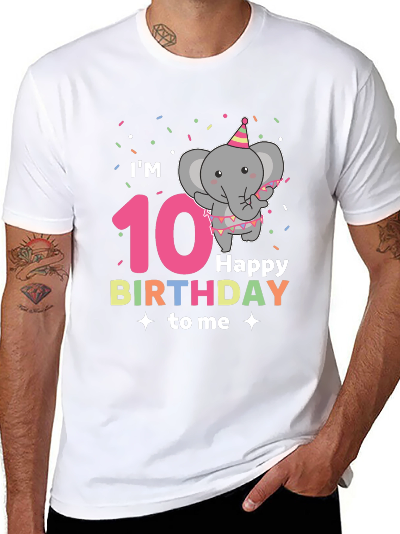 Im 10 Happy Birthday to Me T-Shirt