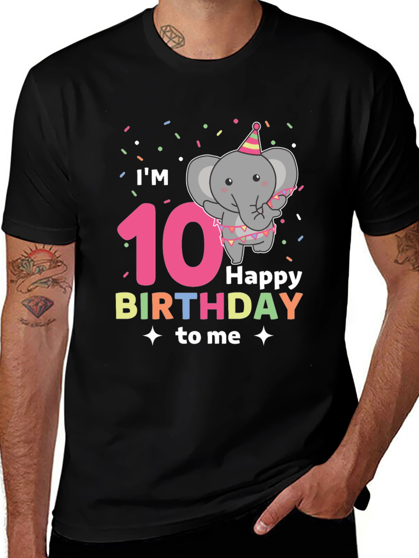 Im 10 Happy Birthday to Me T-Shirt