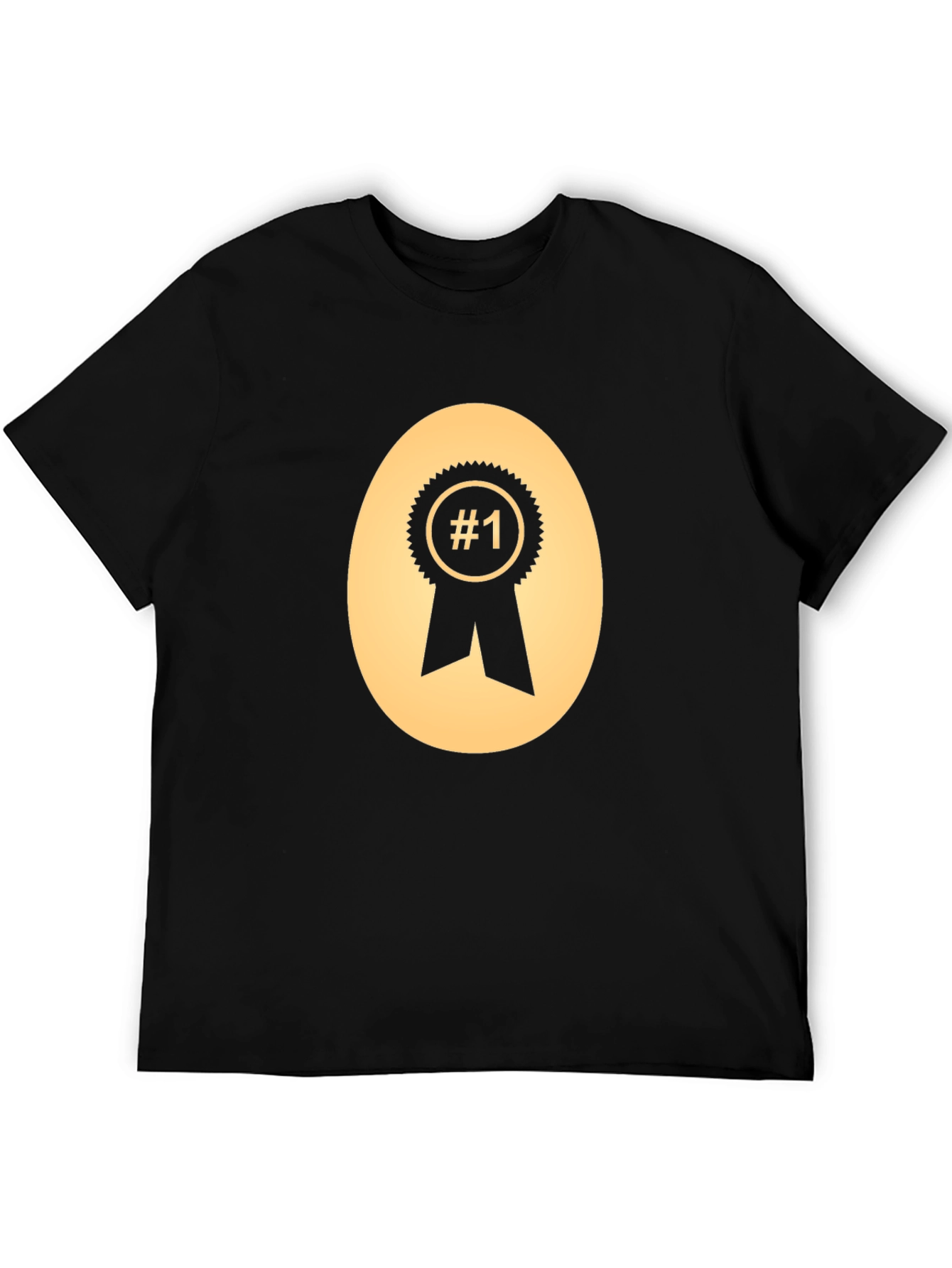 Number One Black Graphic Tee
