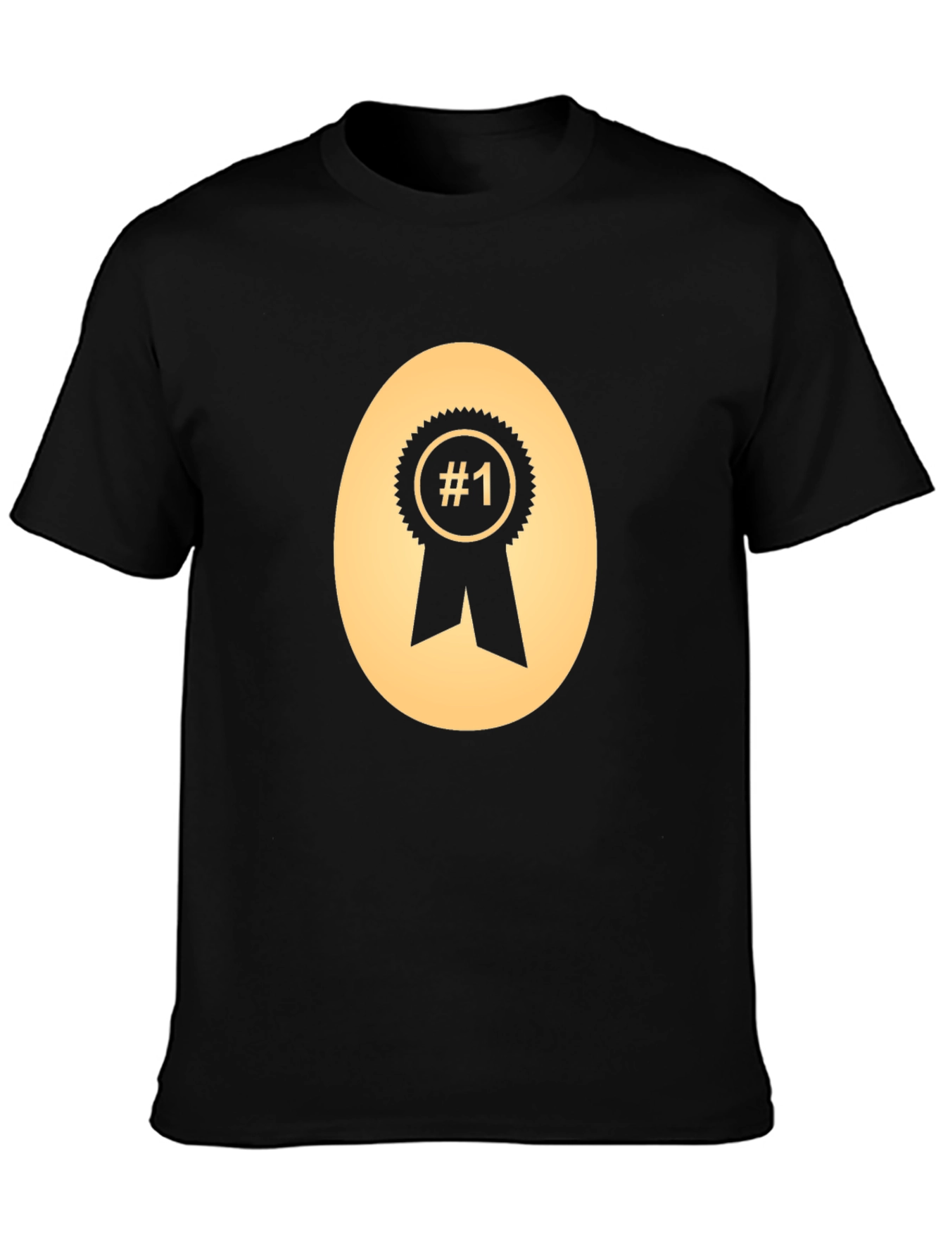 Number One Black Graphic Tee