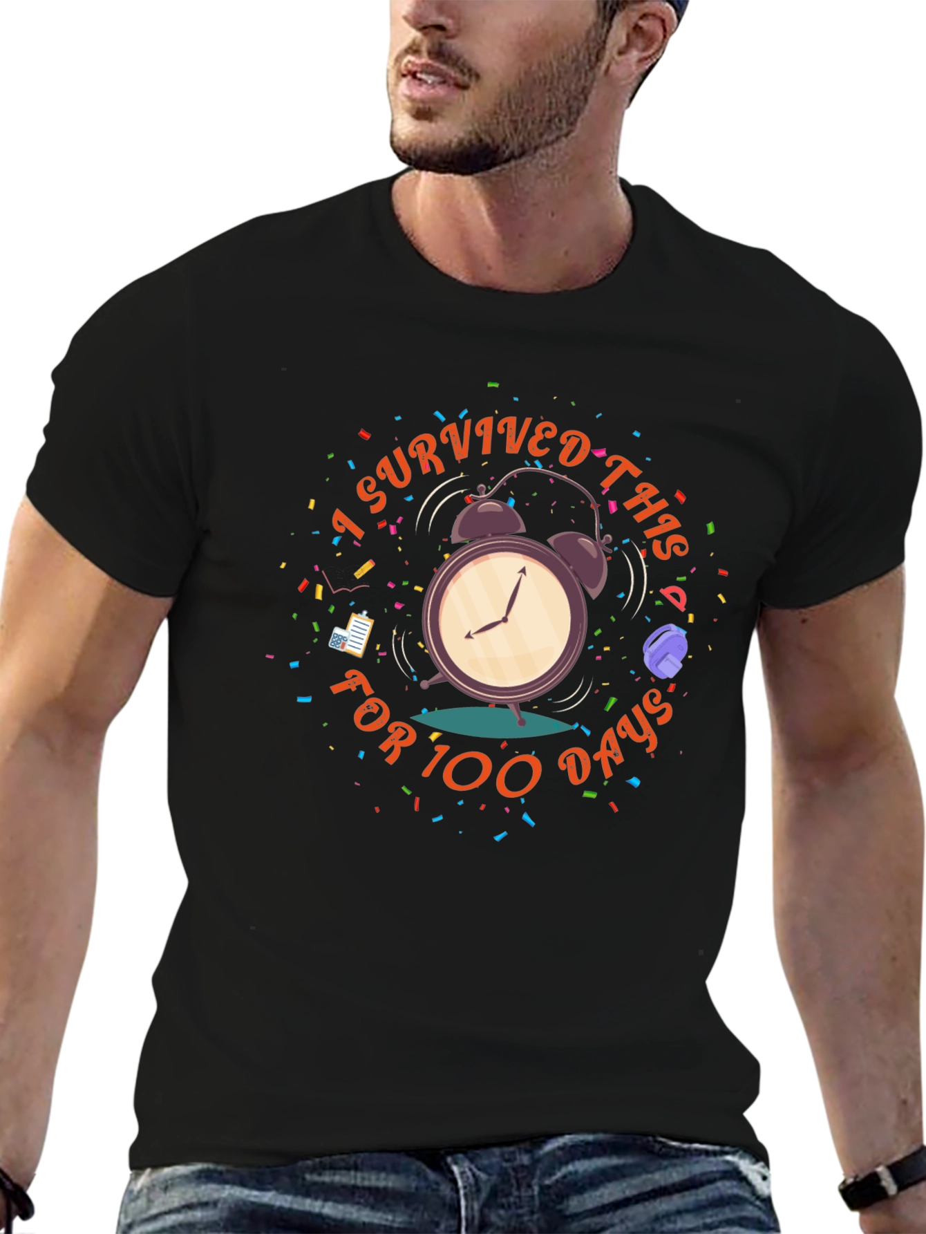 I Survived 100 Days T-Shirt