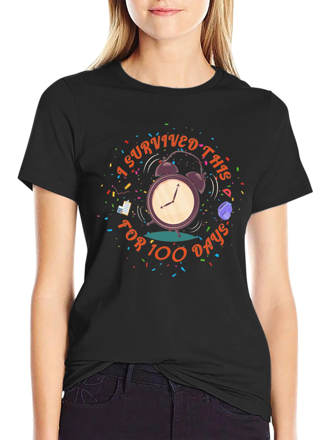 I Survived 100 Days T-Shirt