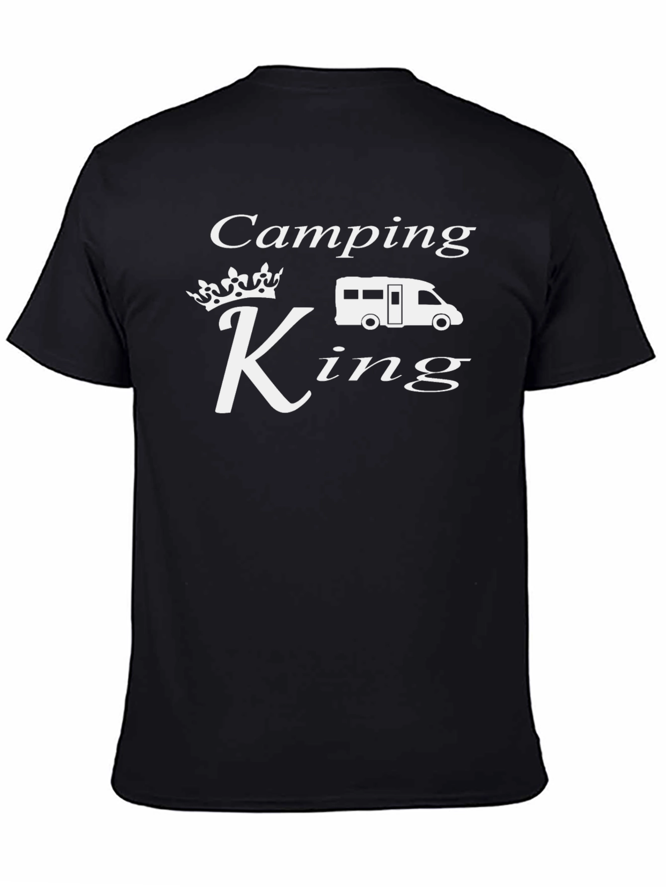 Camping King T-Shirt - RV Camper Graphic Tee