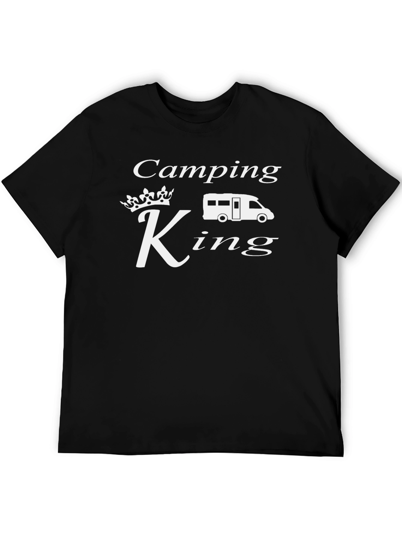 Camping King T-Shirt - RV Camper Graphic Tee