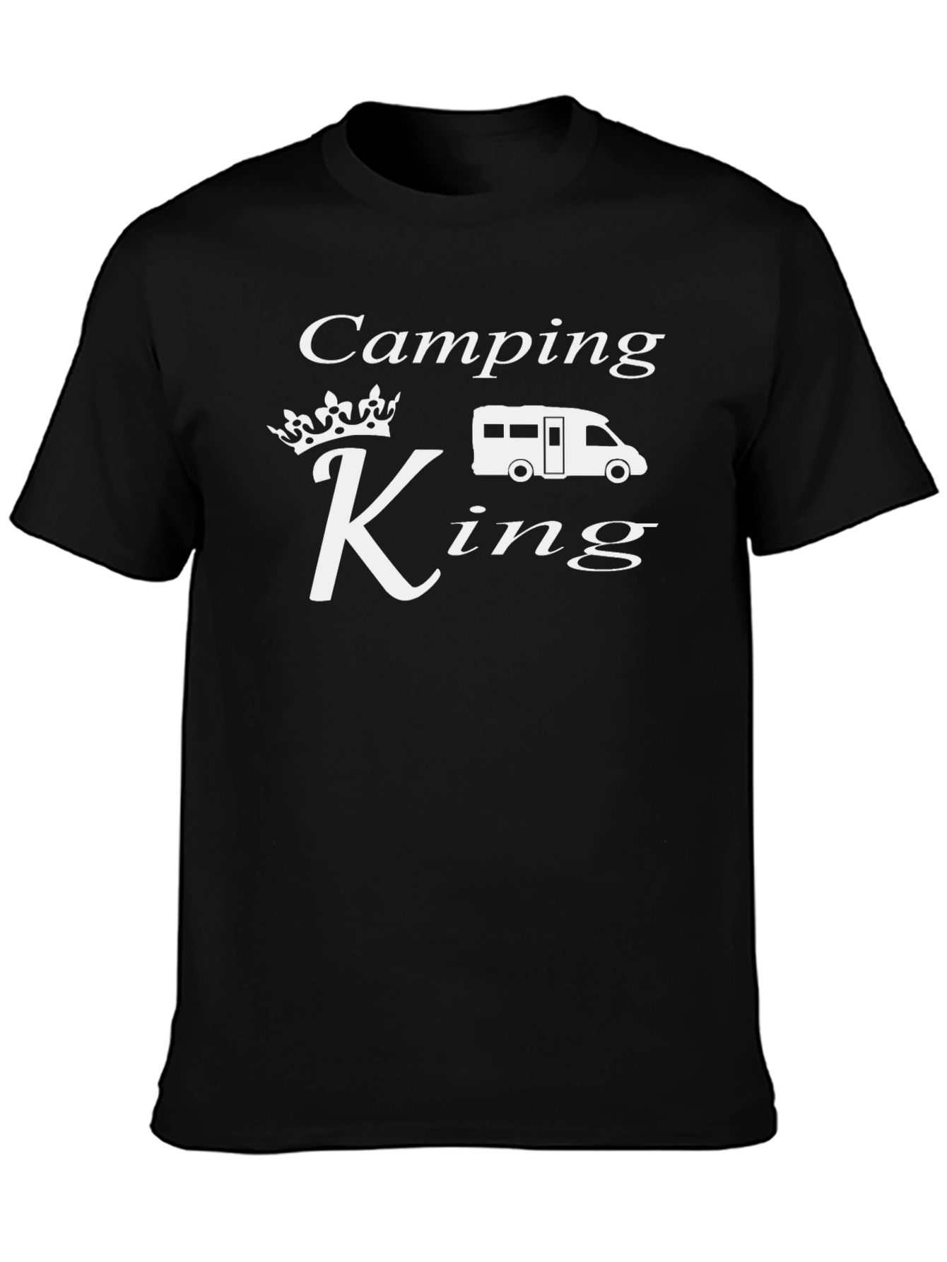 Camping King T-Shirt - RV Camper Graphic Tee