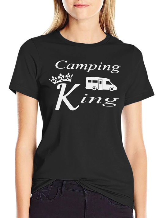 Camping King T-Shirt - RV Camper Graphic Tee