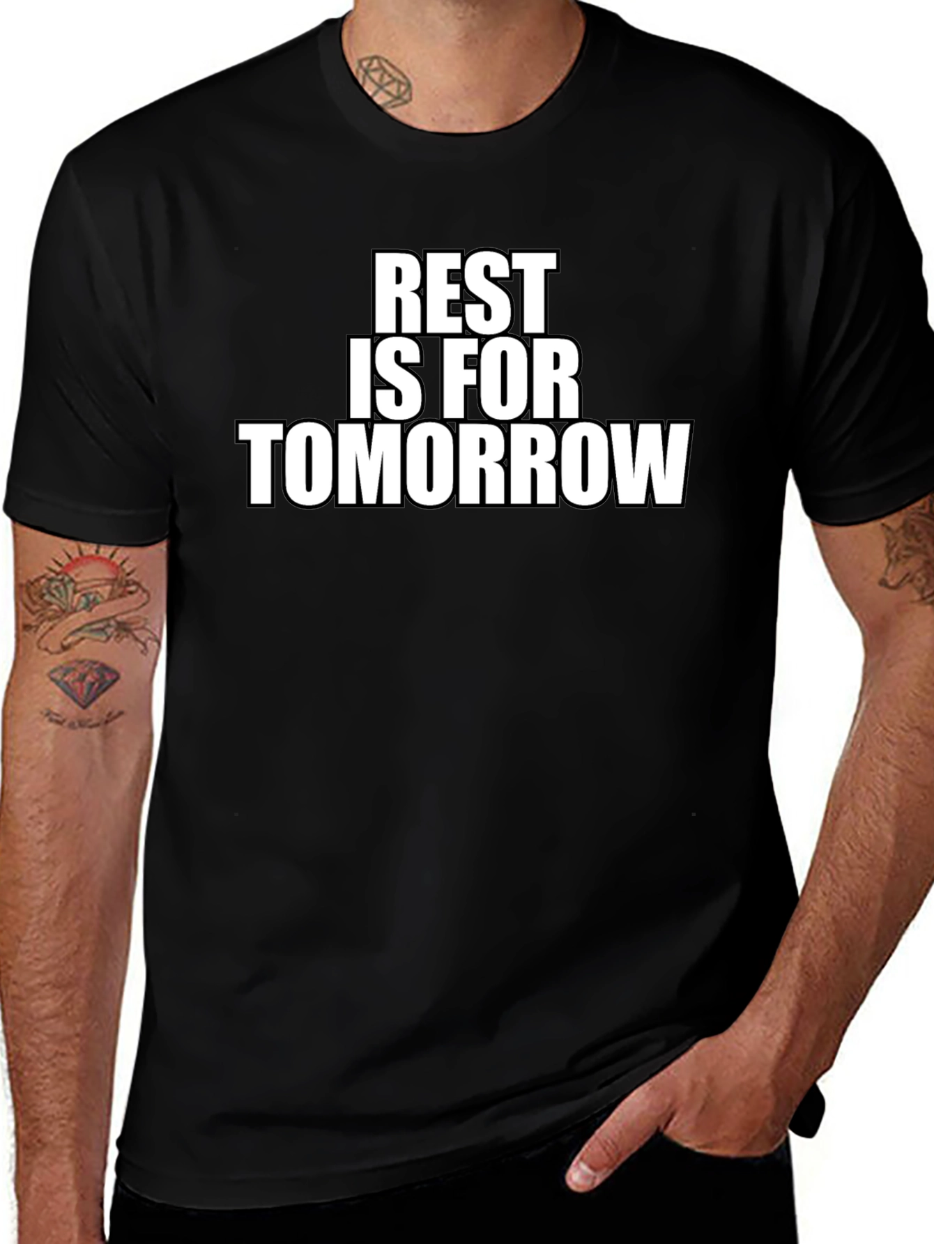 Rest is for Tomorrow Graphic T-Shirt