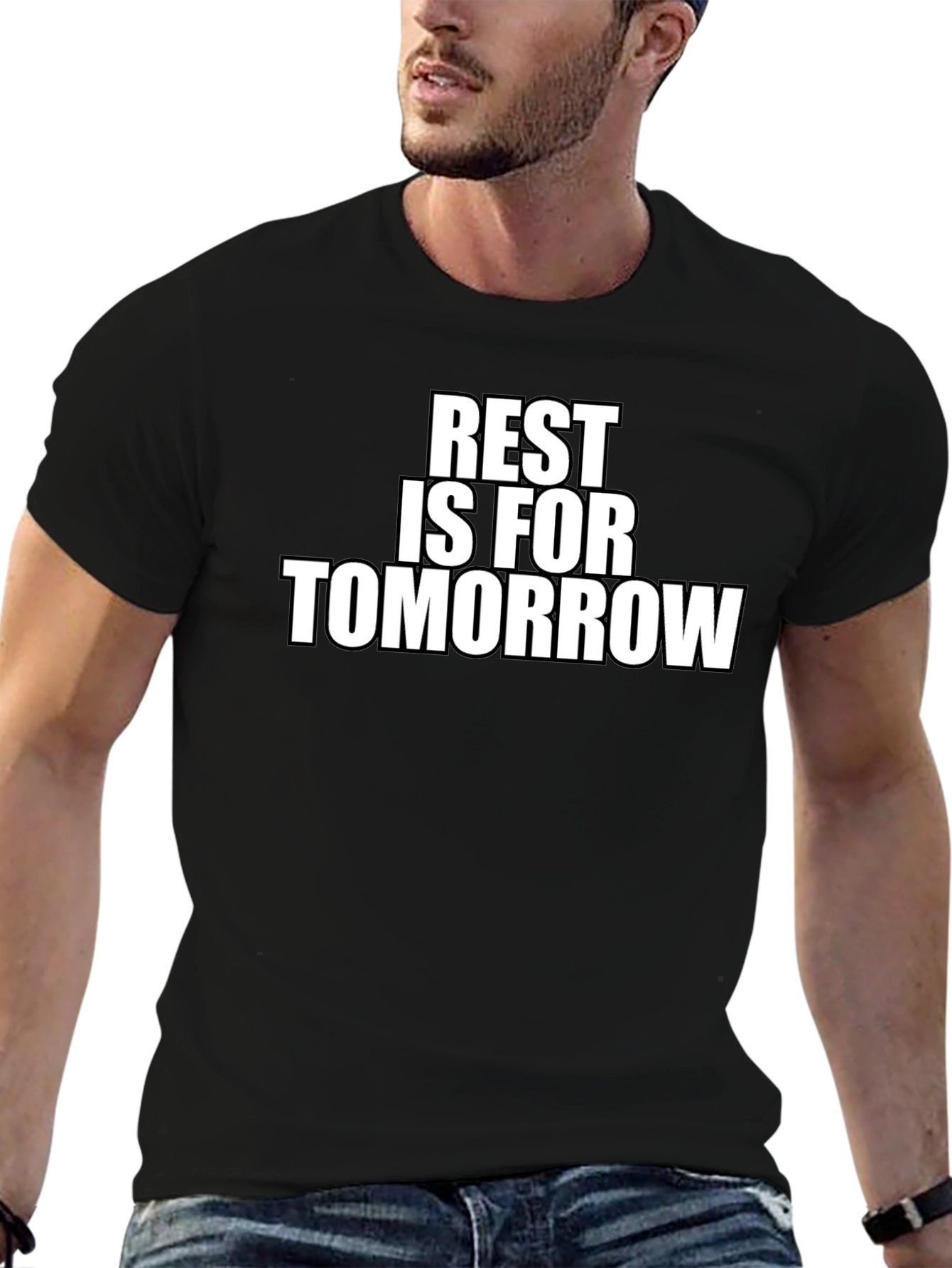 Rest is for Tomorrow Graphic T-Shirt