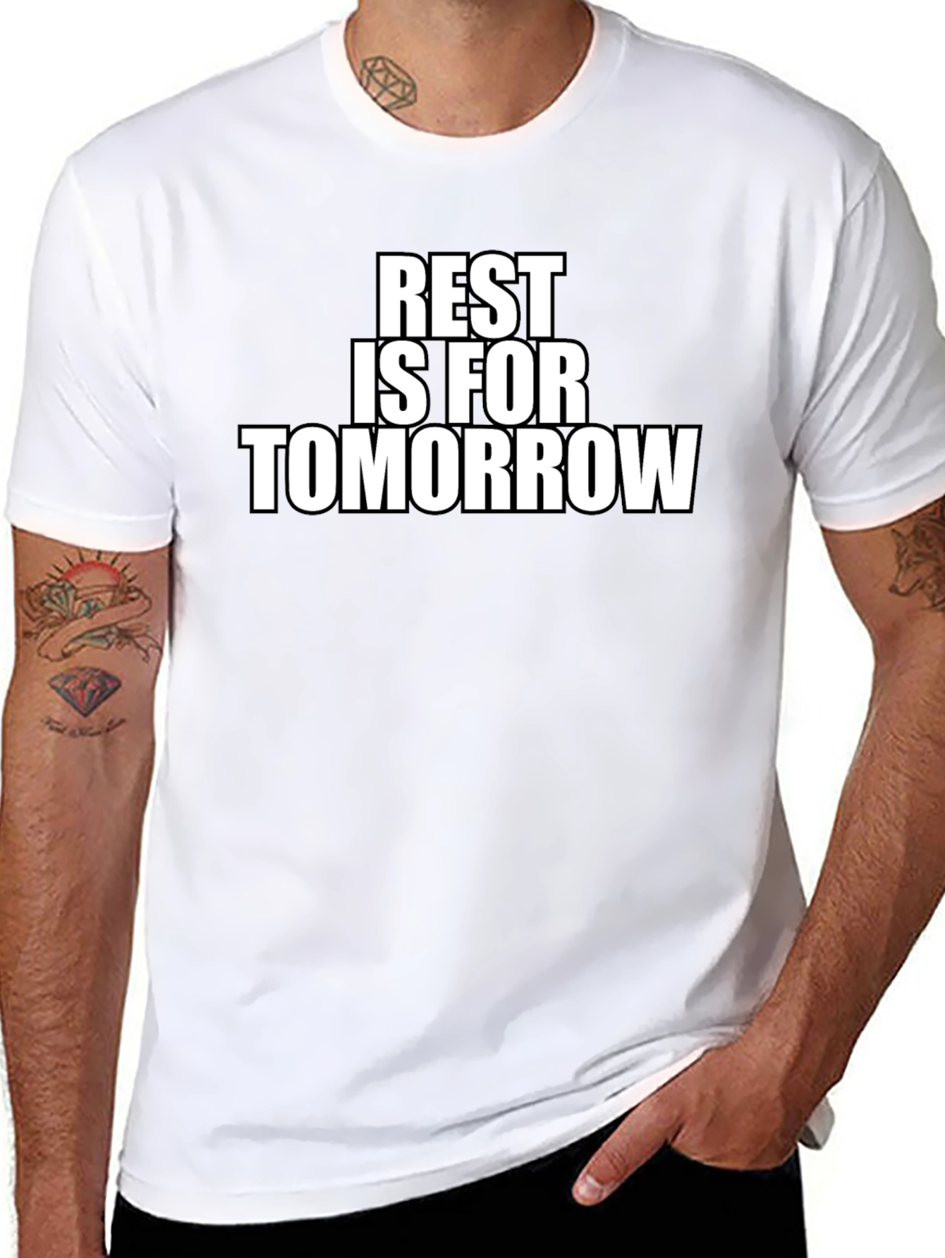 Rest is for Tomorrow Graphic T-Shirt
