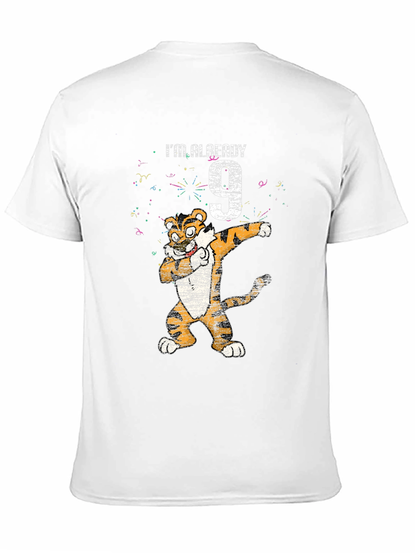 Dabbing Tiger 9th Birthday T-Shirt - Youthful Style