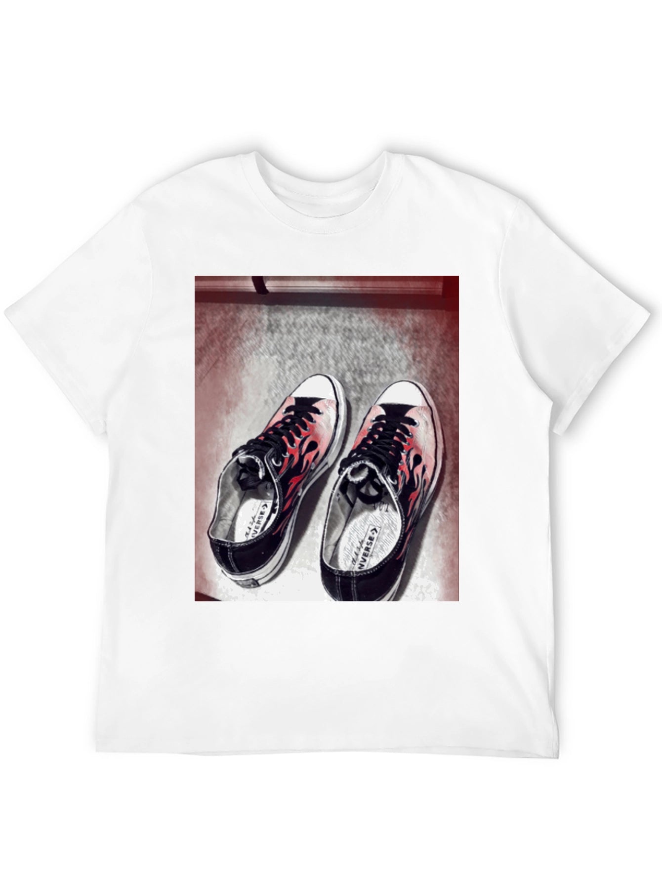 Flame Converse Graphic T-Shirt