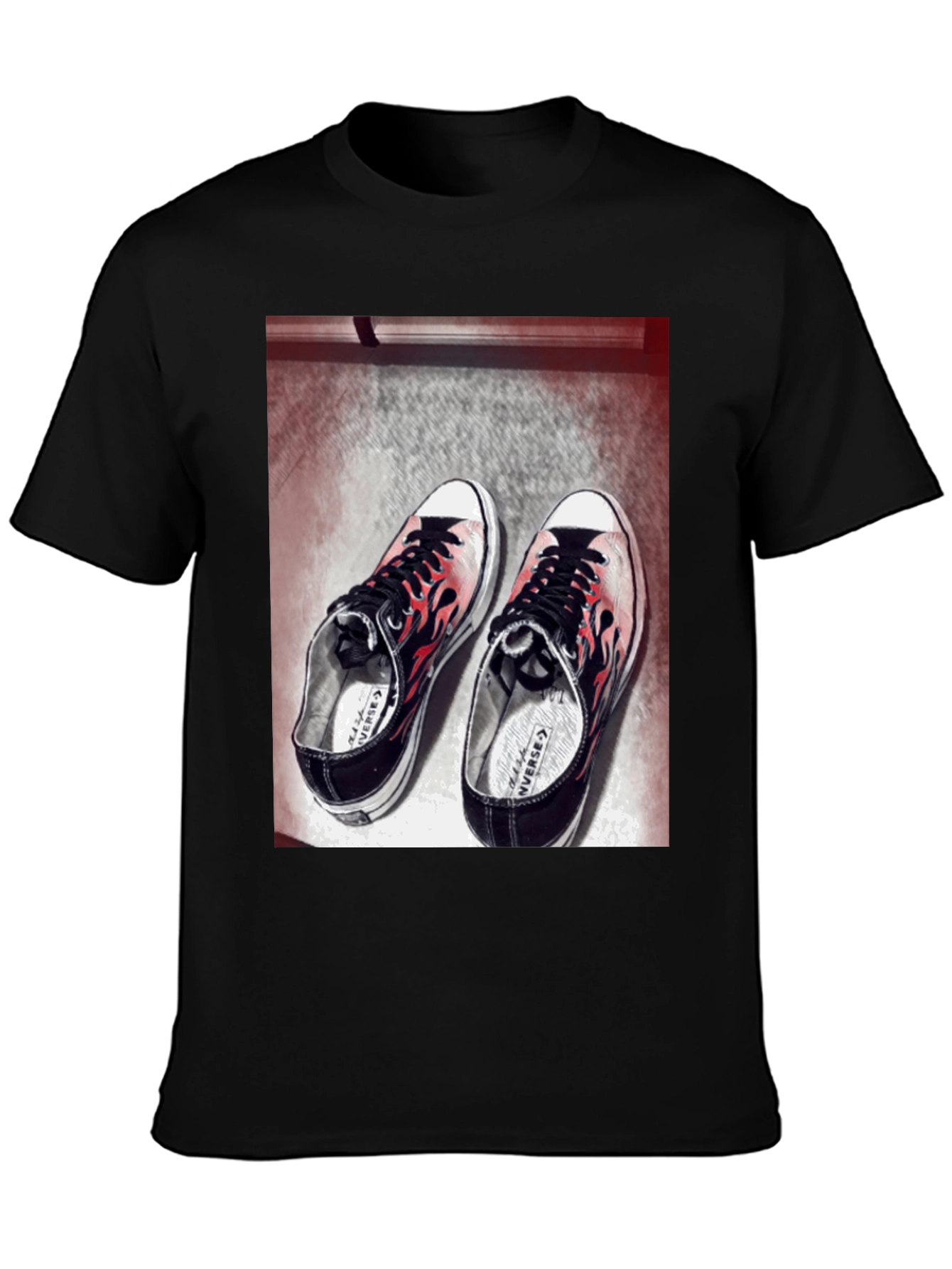 Flame Converse Graphic T-Shirt