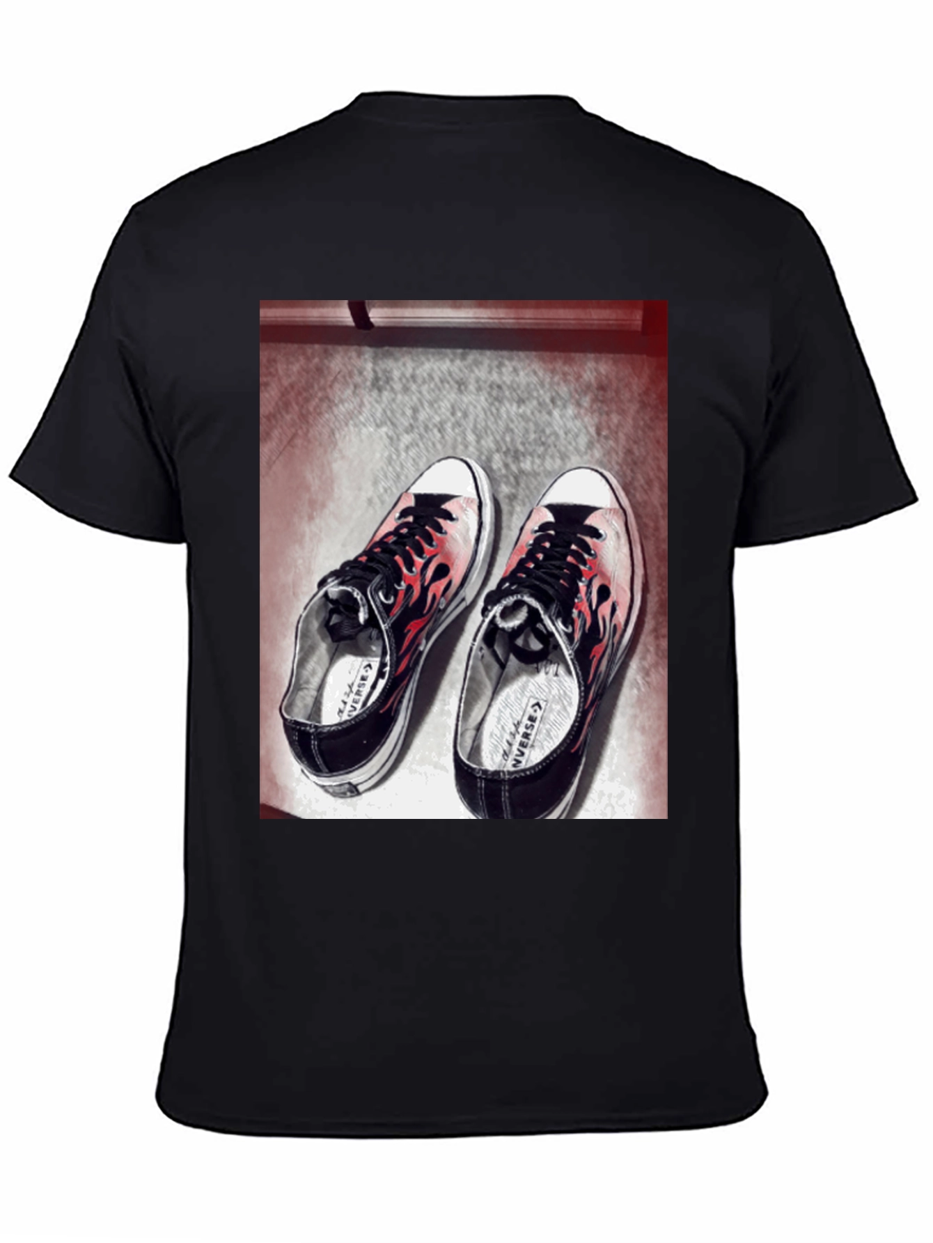 Flame Converse Graphic T-Shirt
