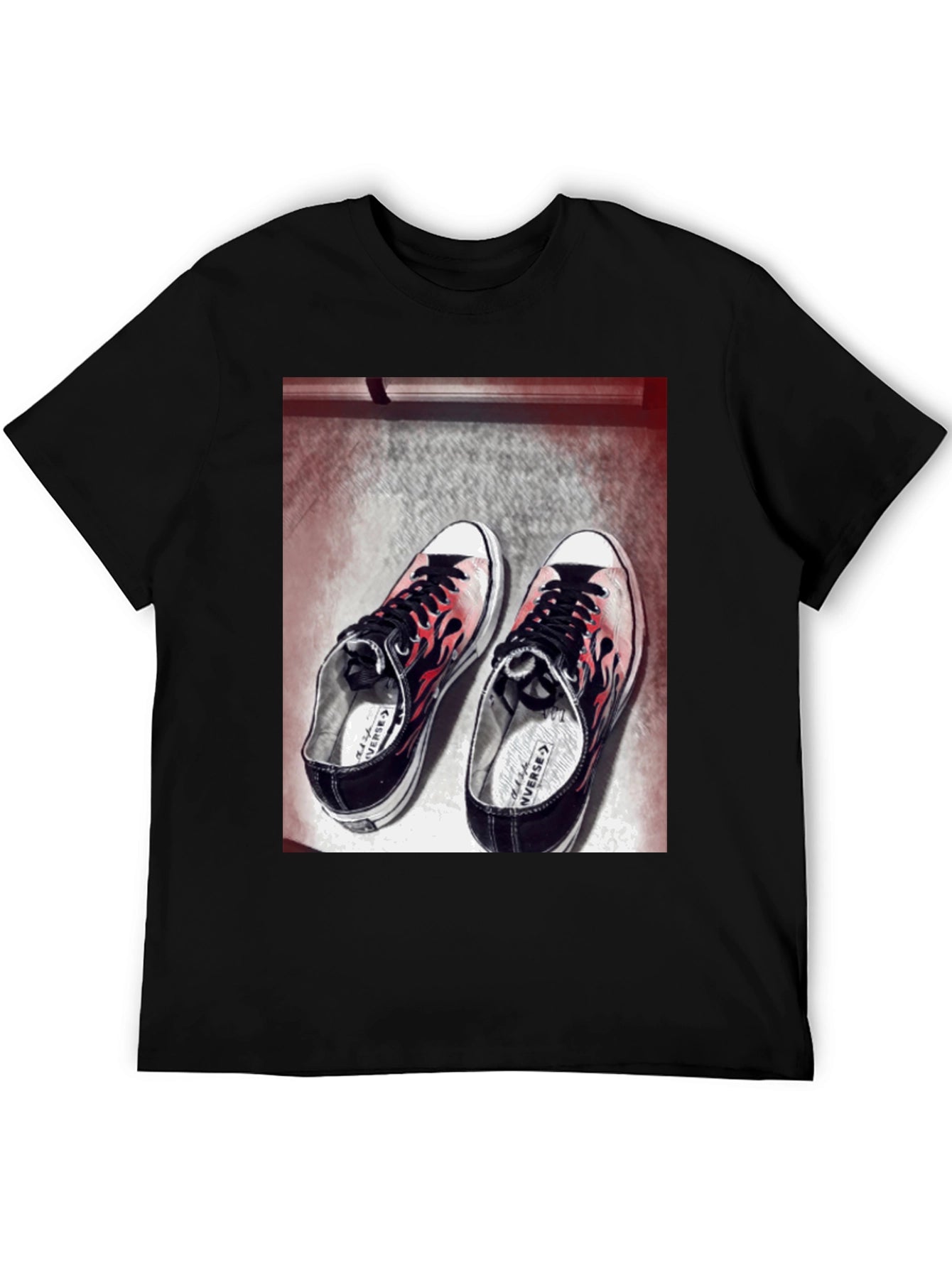 Flame Converse Graphic T-Shirt