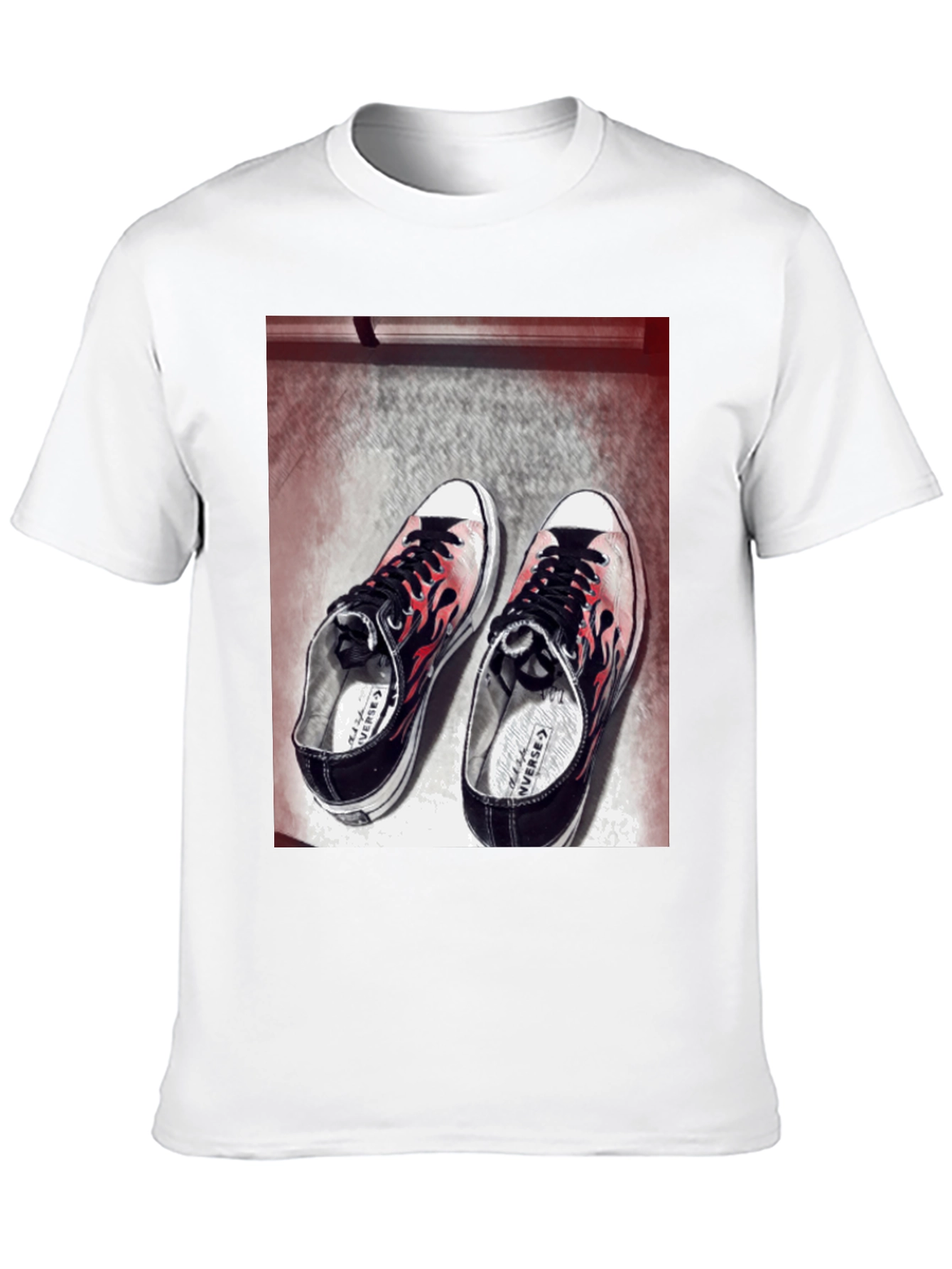 Flame Converse Graphic T-Shirt