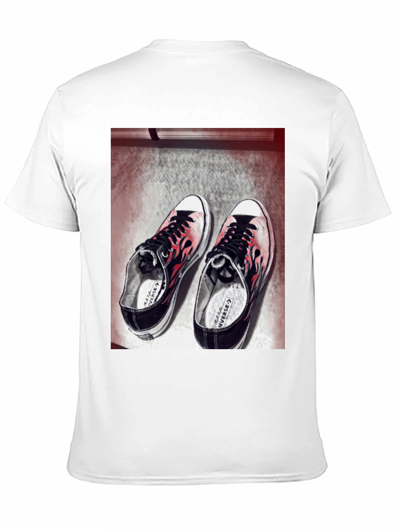 Flame Converse Graphic T-Shirt