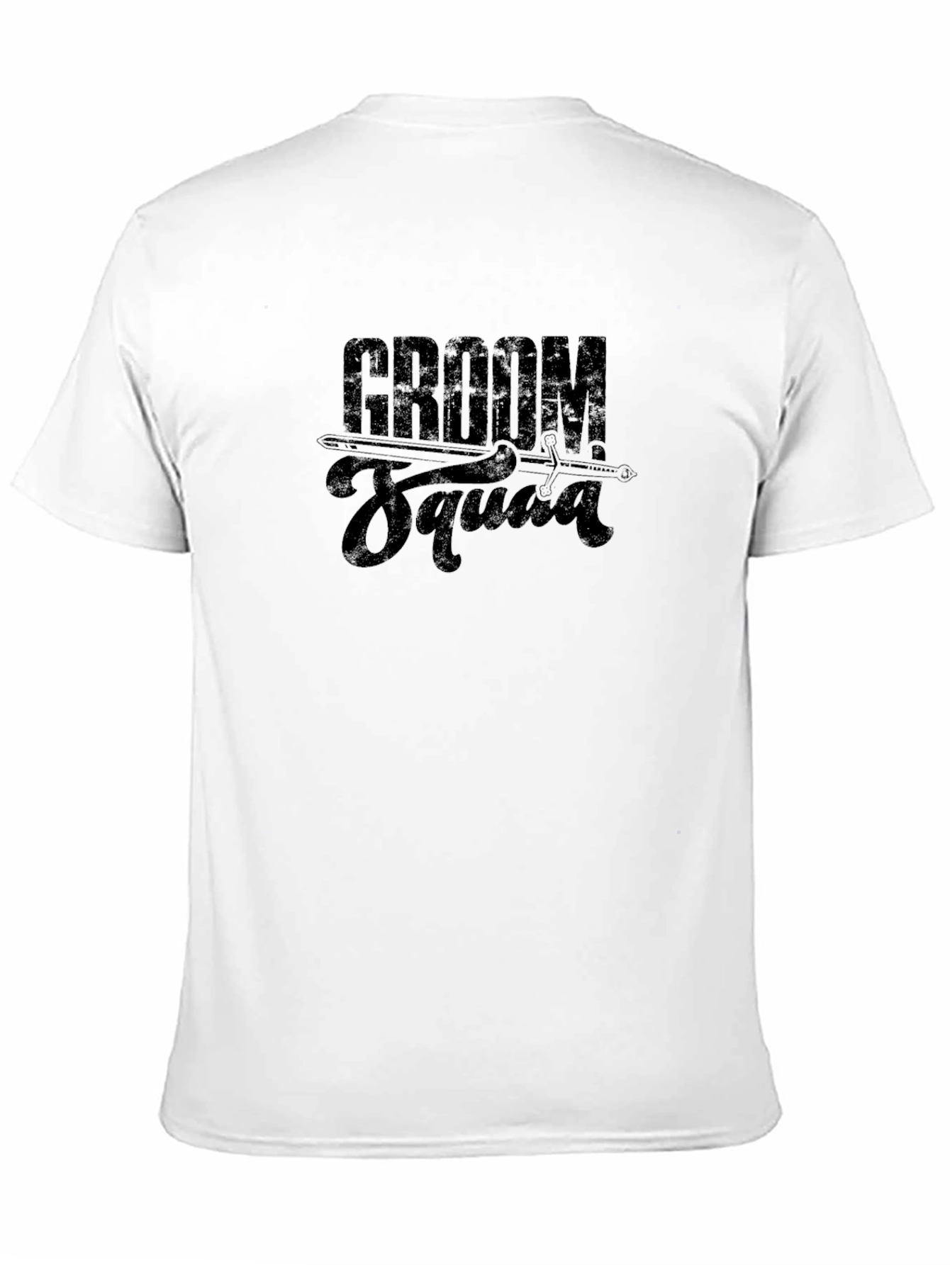 Groom Squad Black T-Shirt
