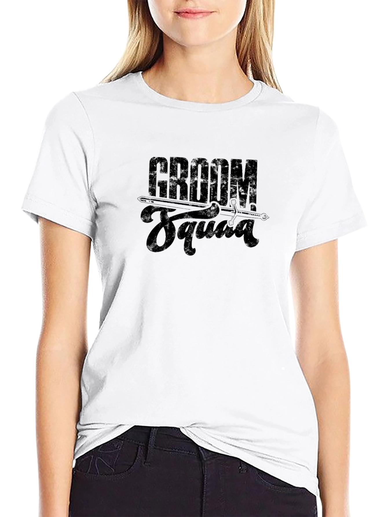 Groom Squad Black T-Shirt