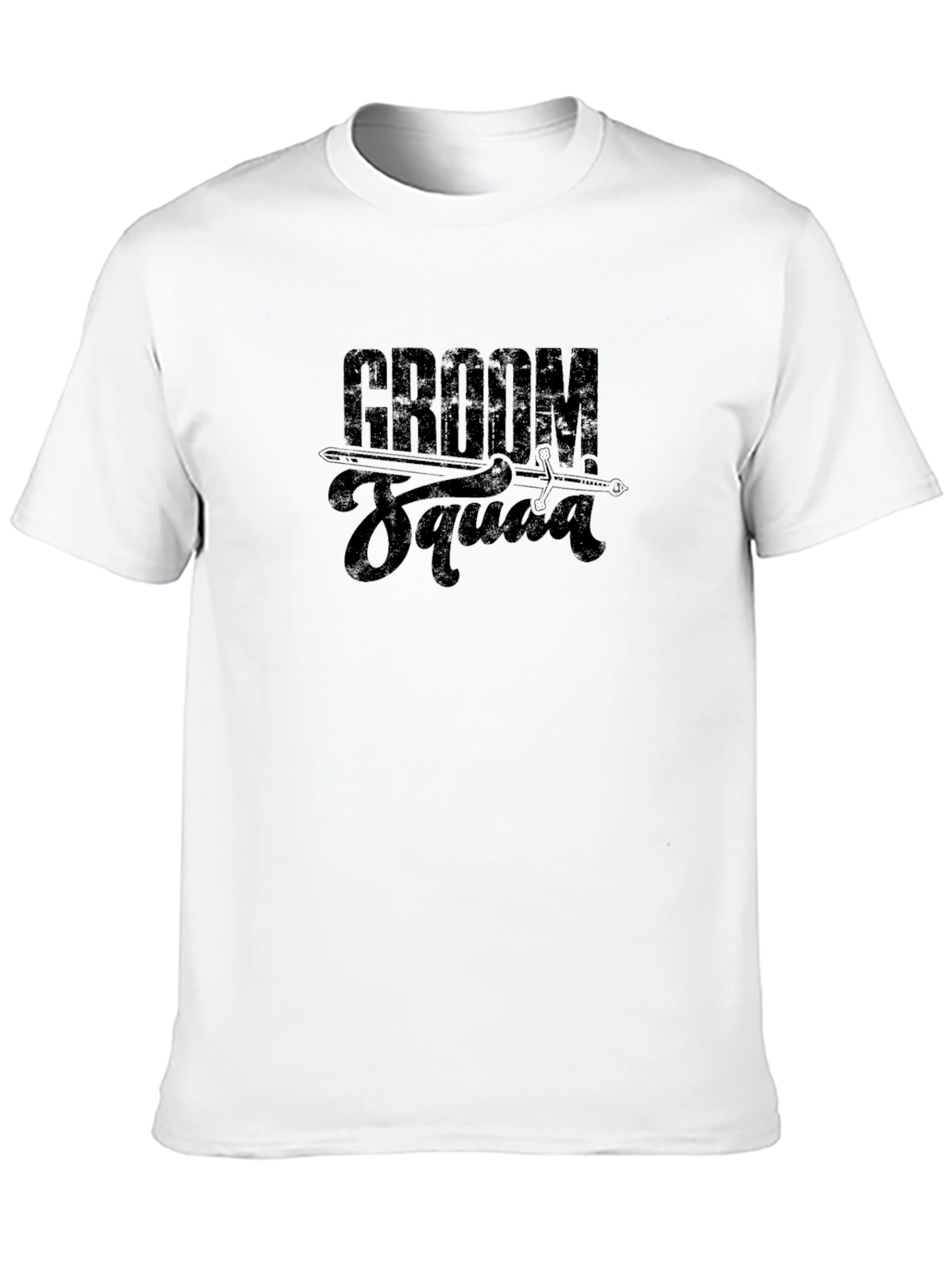 Groom Squad Black T-Shirt