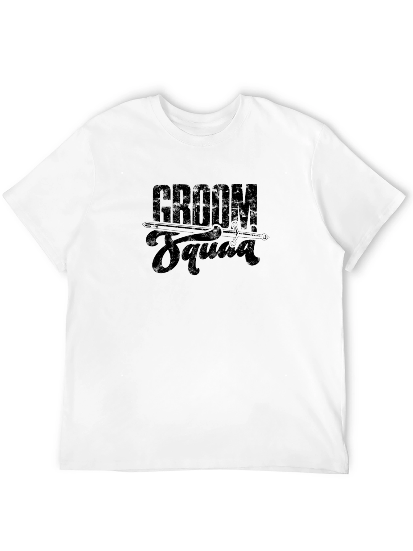 Groom Squad Black T-Shirt
