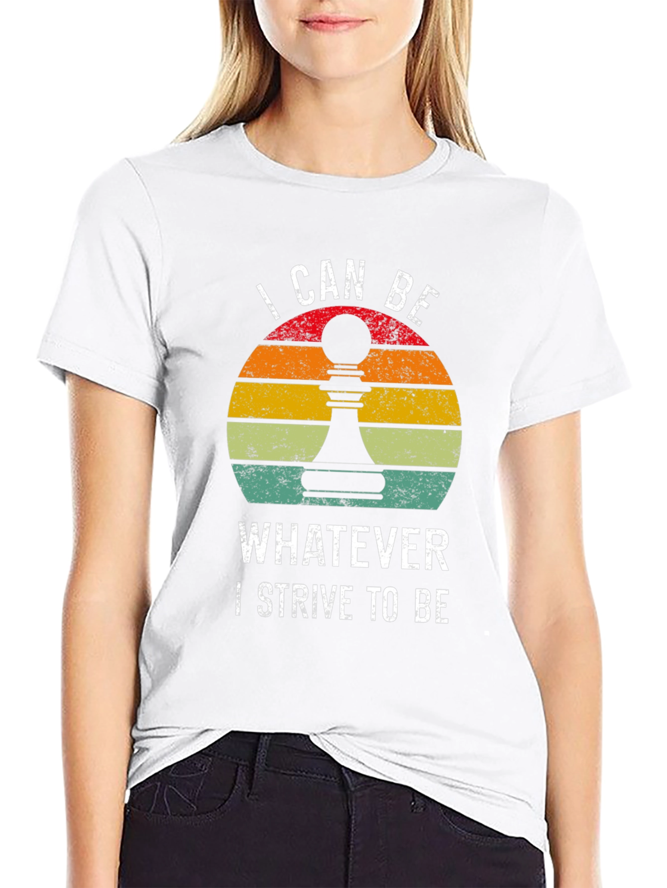 Chess Pawn Motivation T-Shirt - I Can Be