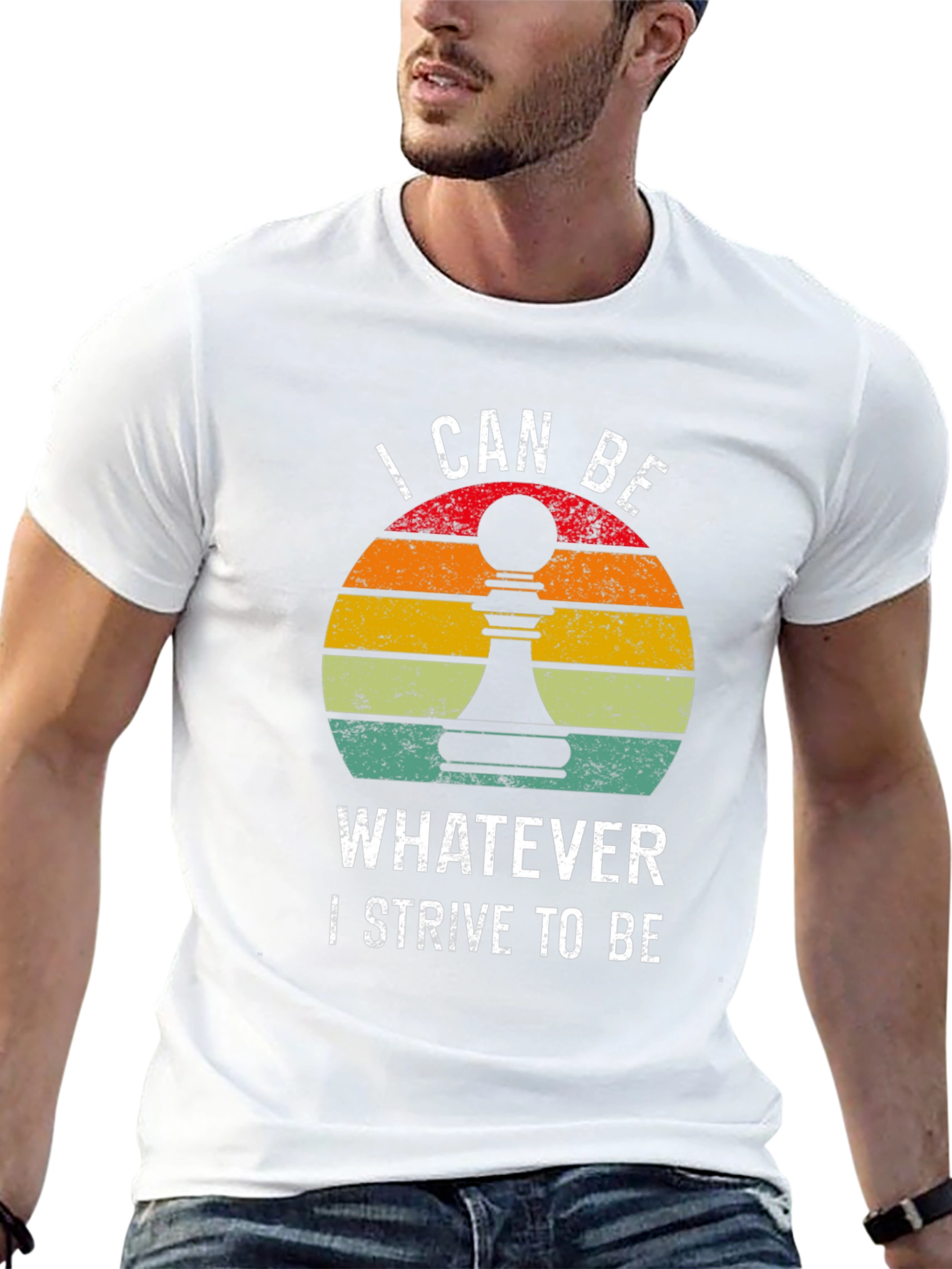 Chess Pawn Motivation T-Shirt - I Can Be