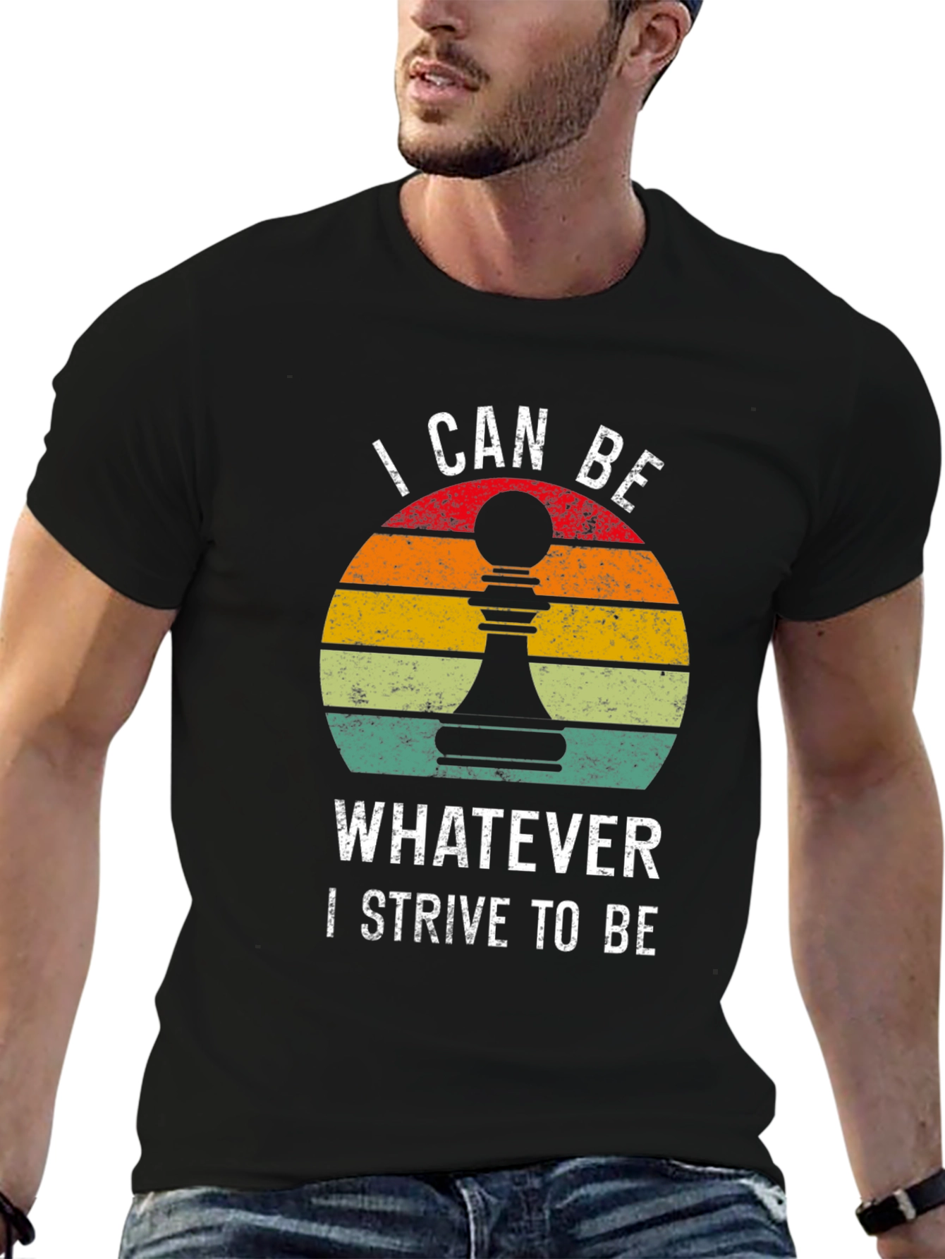Chess Pawn Motivation T-Shirt - I Can Be
