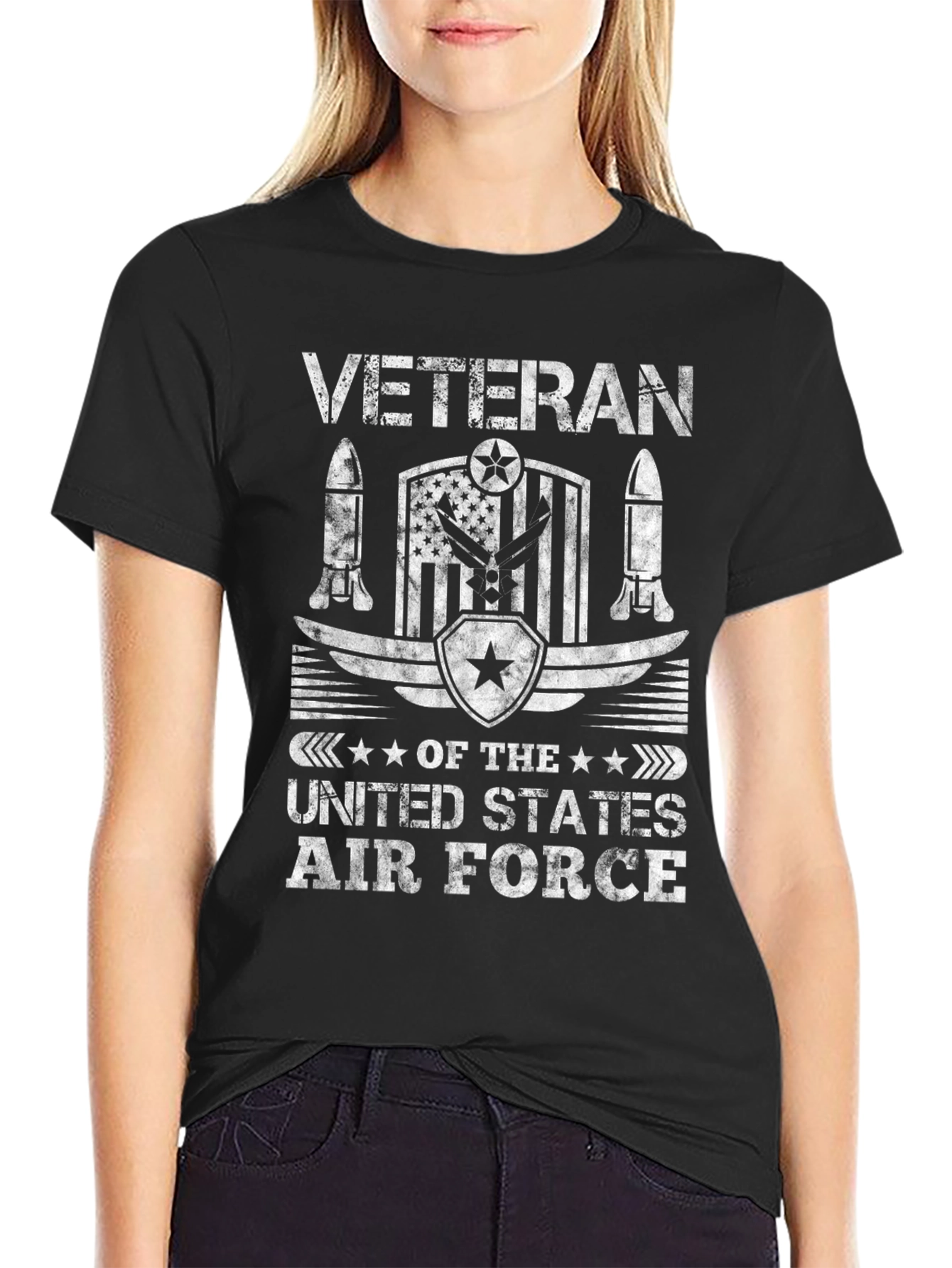 Veteran United States Air Force Graphic T-Shirt