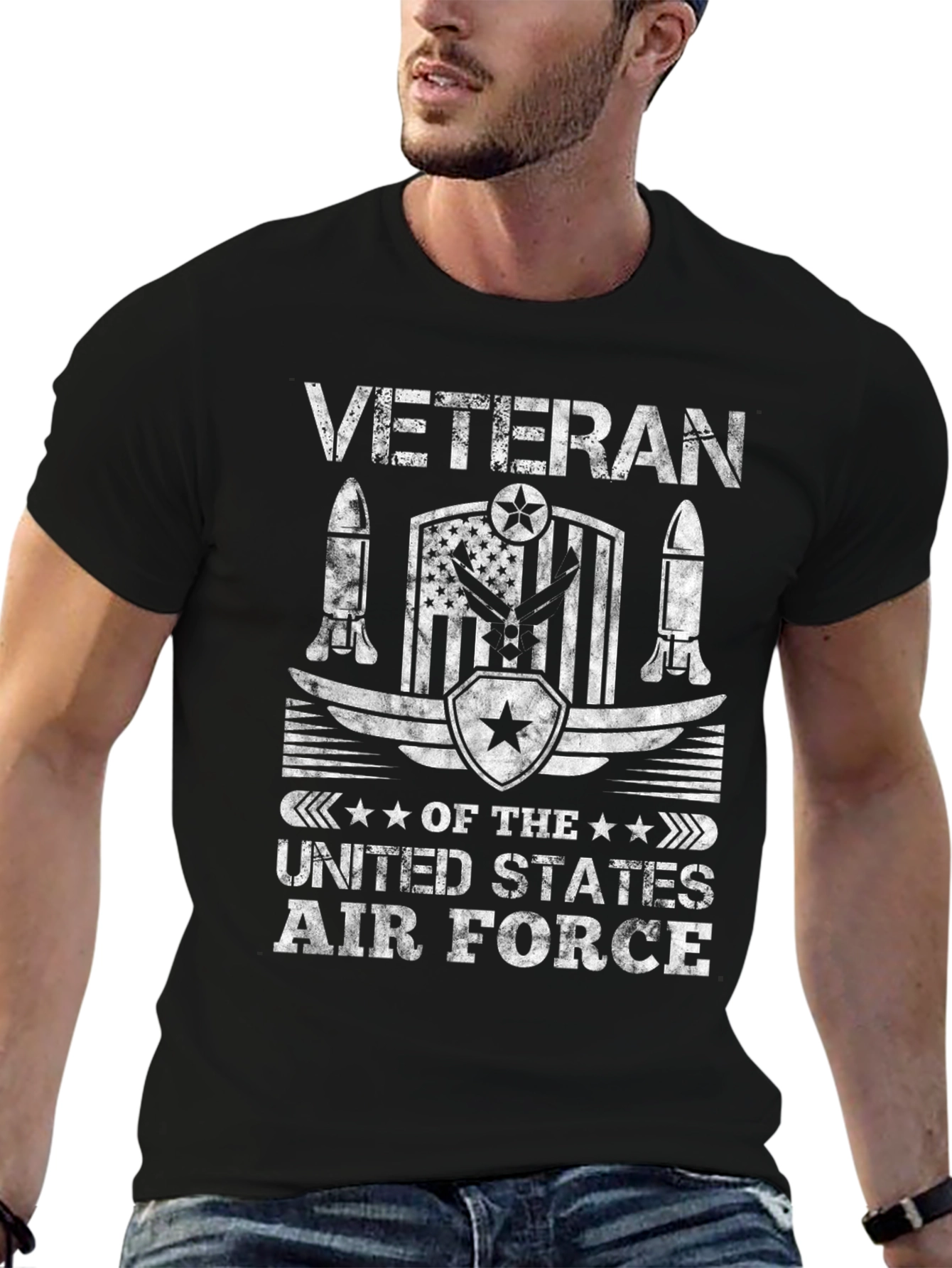 Veteran United States Air Force Graphic T-Shirt