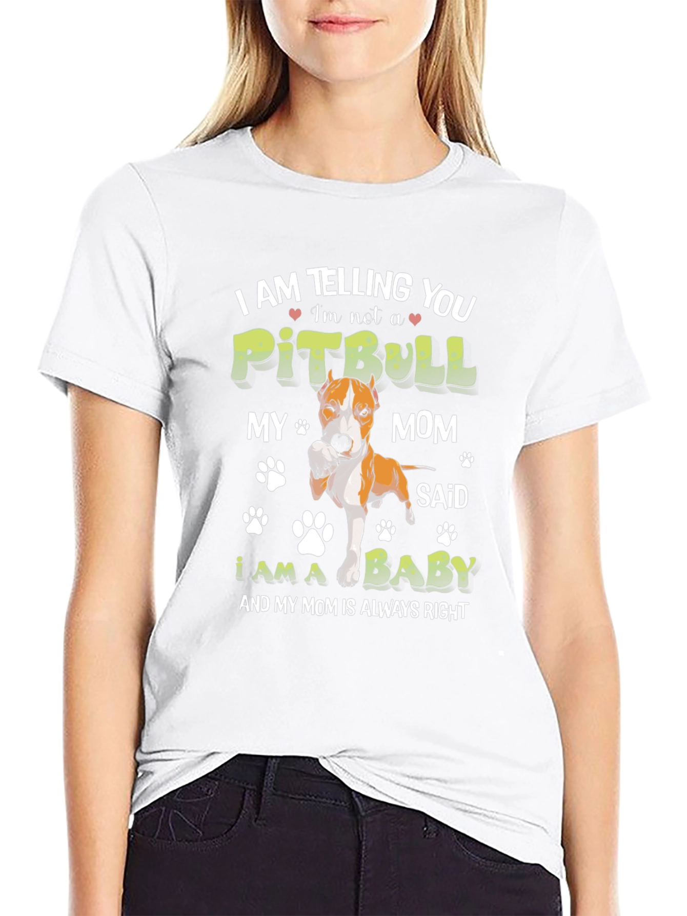 Im Not a Pitbull Baby T-Shirt