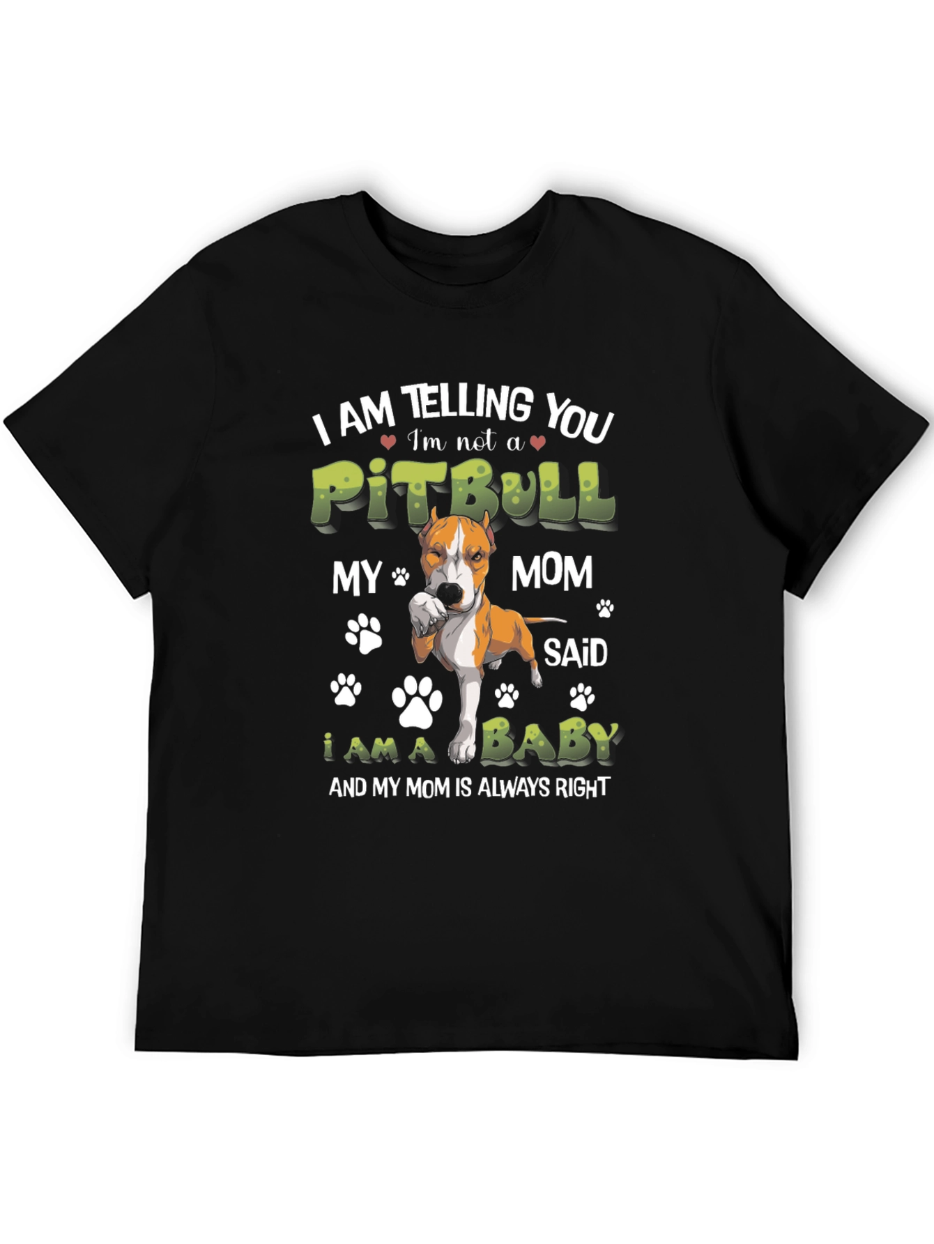 Im Not a Pitbull Baby T-Shirt