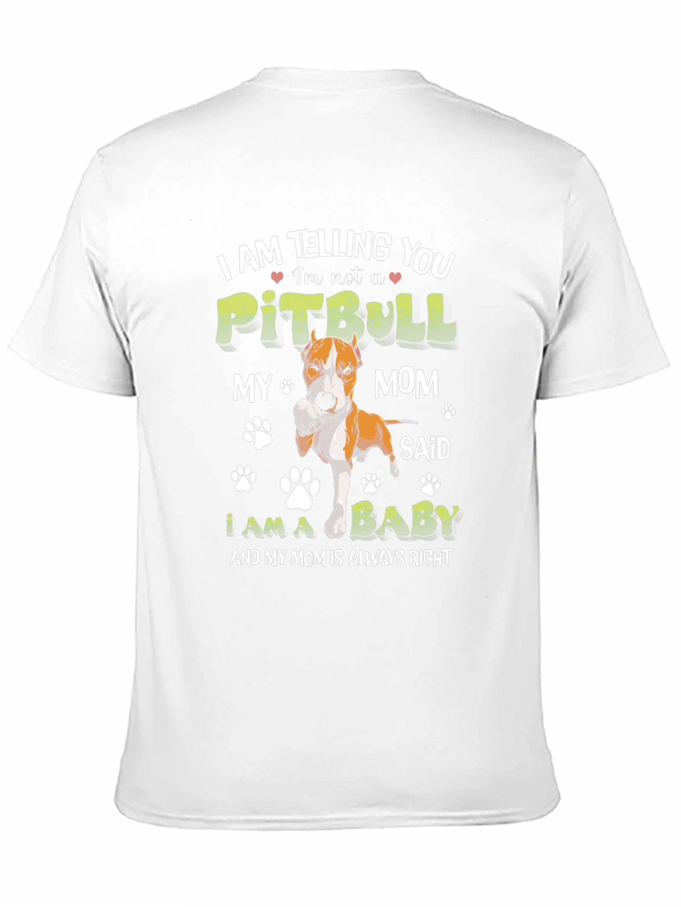 Im Not a Pitbull Baby T-Shirt