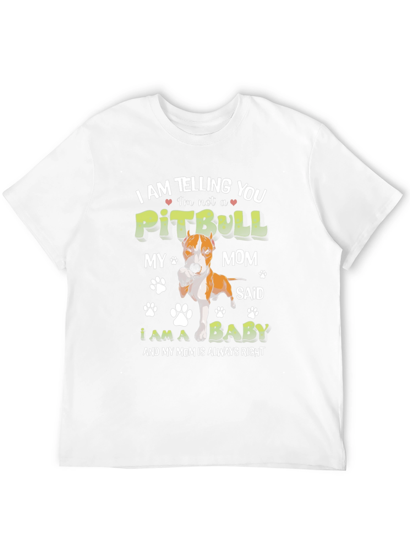 Im Not a Pitbull Baby T-Shirt