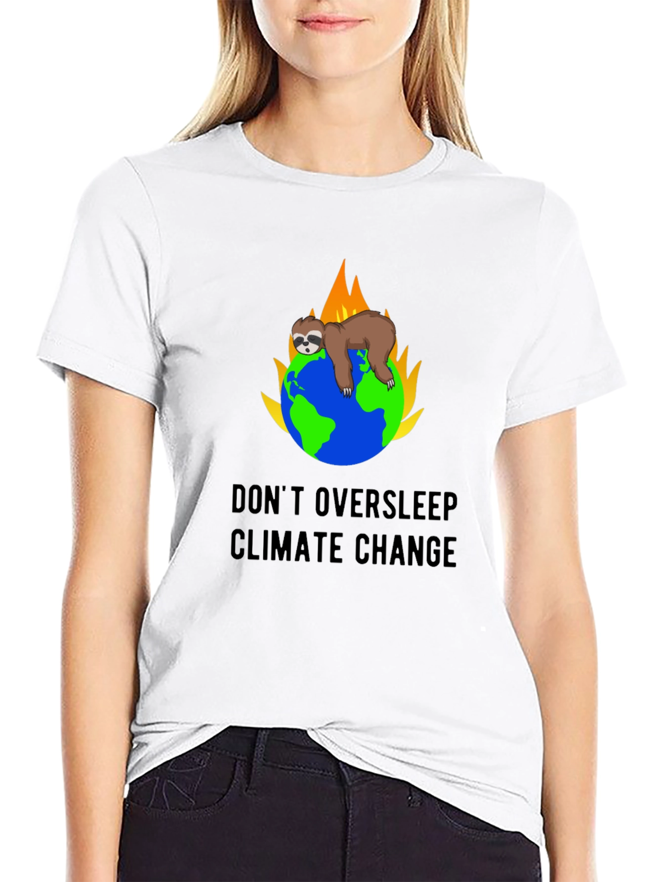 Dont Oversleep Climate Change T-Shirt