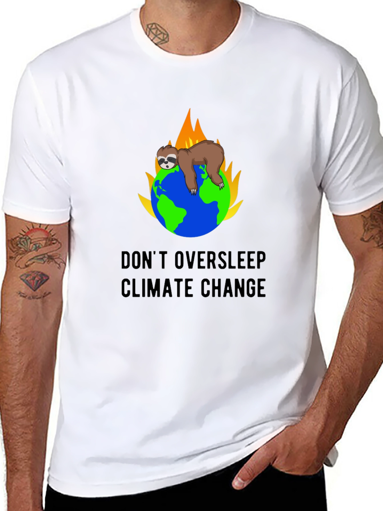 Dont Oversleep Climate Change T-Shirt