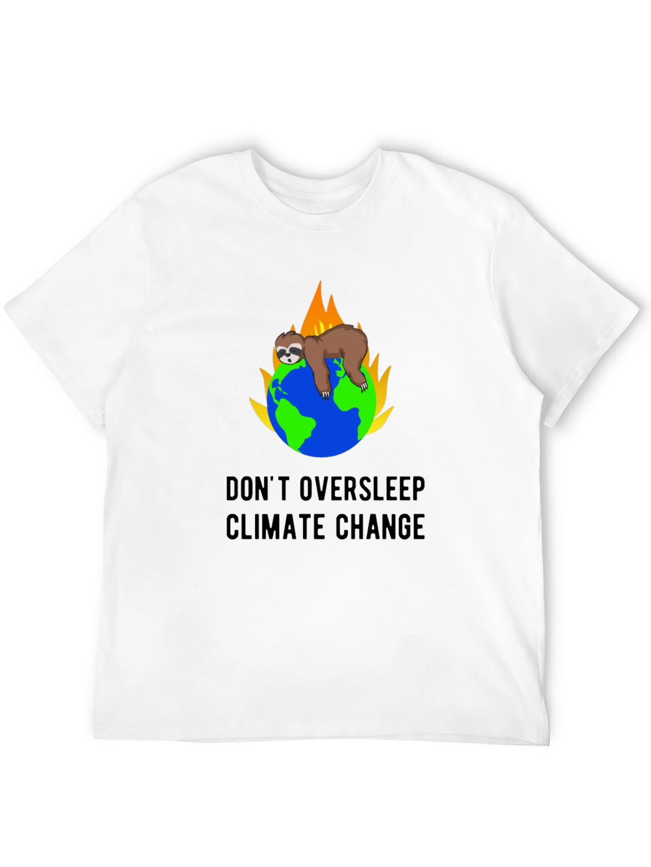 Dont Oversleep Climate Change T-Shirt