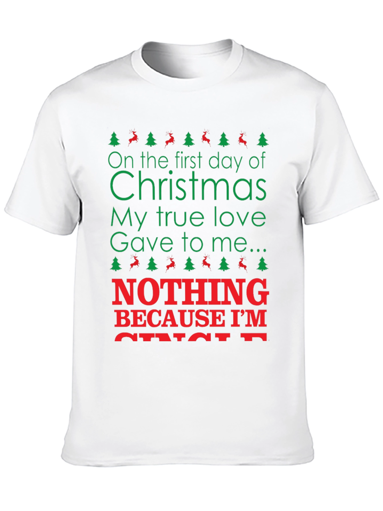Christmas Nothing T-Shirt - Holiday Humor Tee