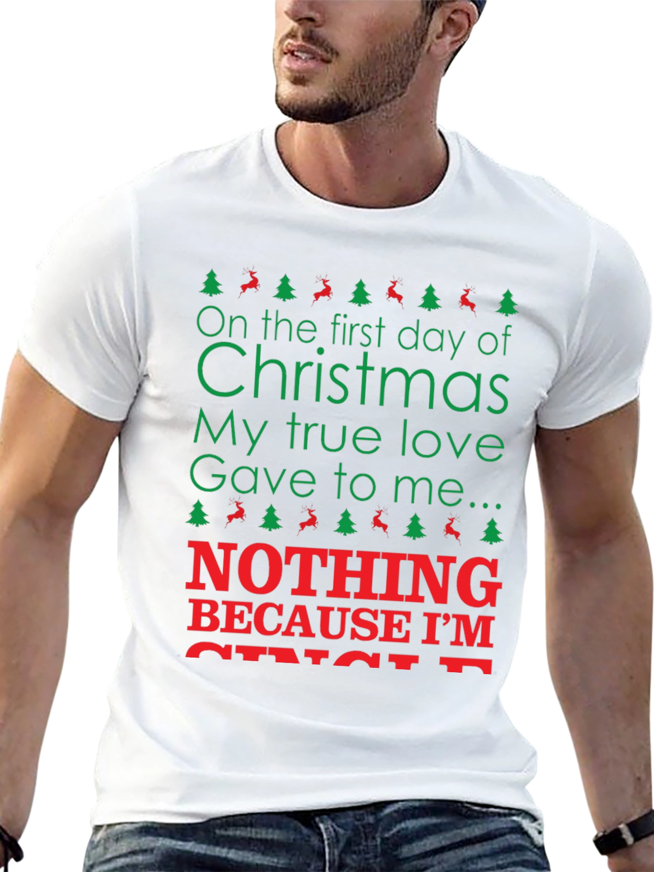 Christmas Nothing T-Shirt - Holiday Humor Tee