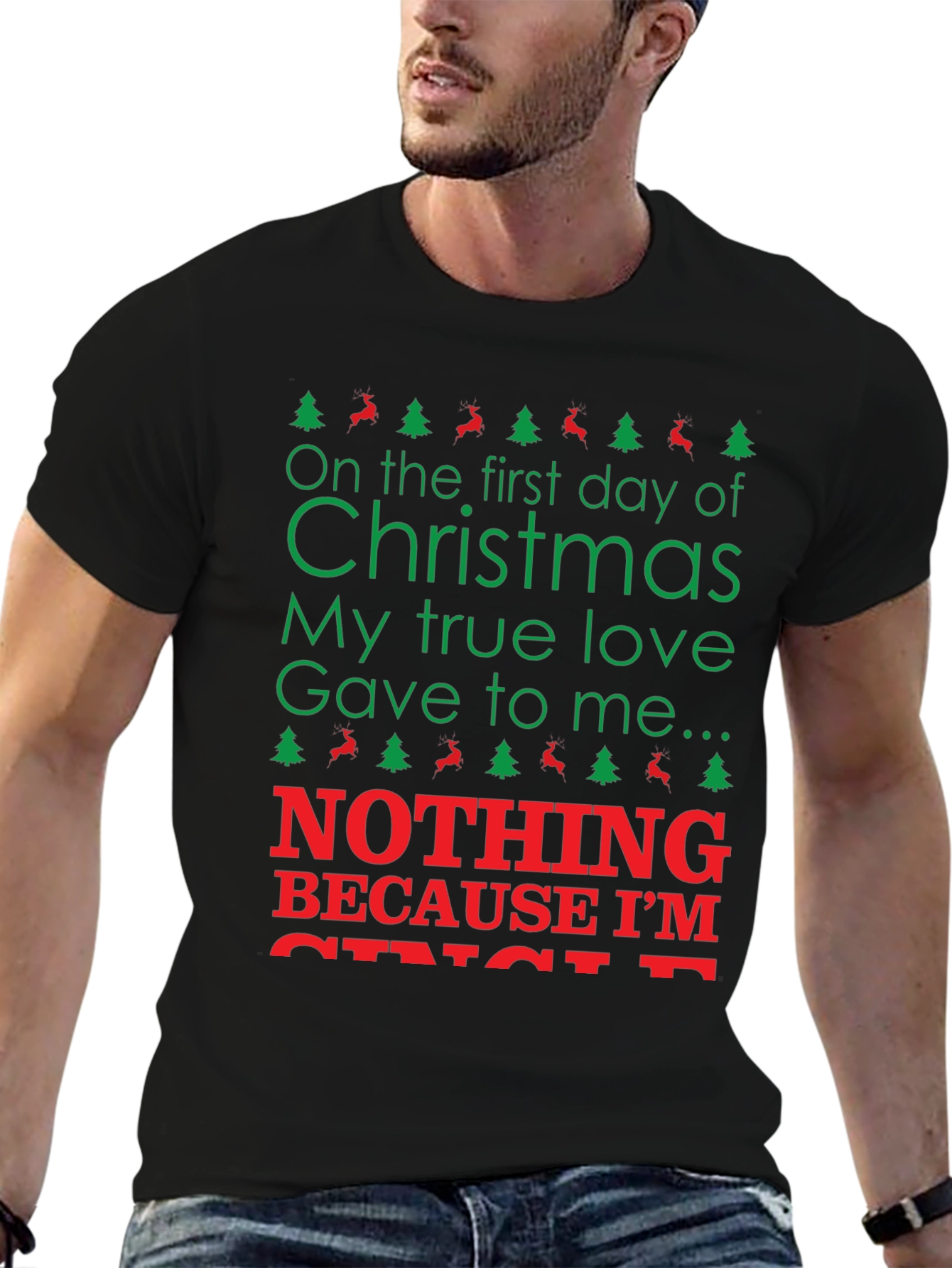 Christmas Nothing T-Shirt - Holiday Humor Tee