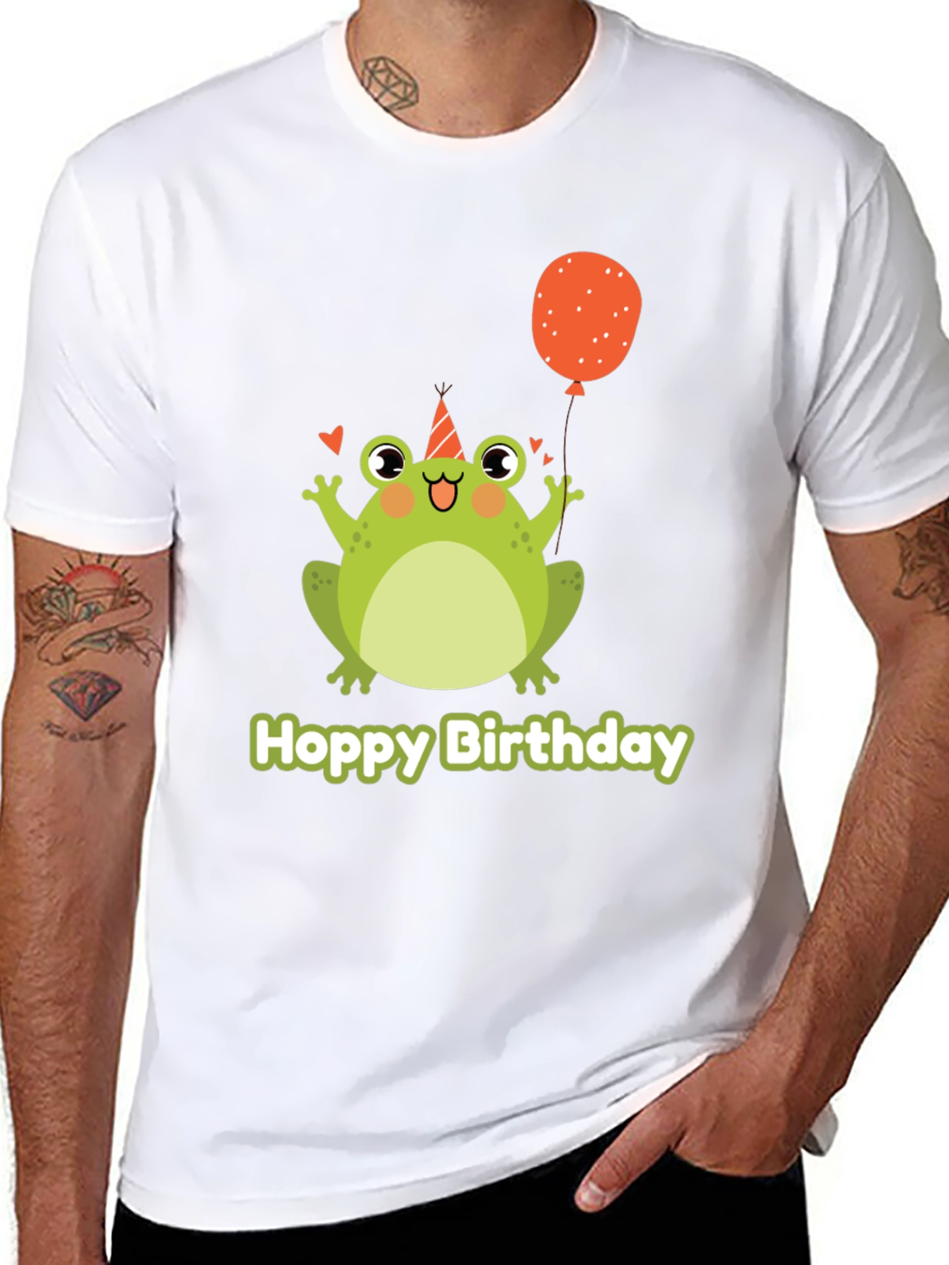 Hoppy Birthday Frog T-Shirt