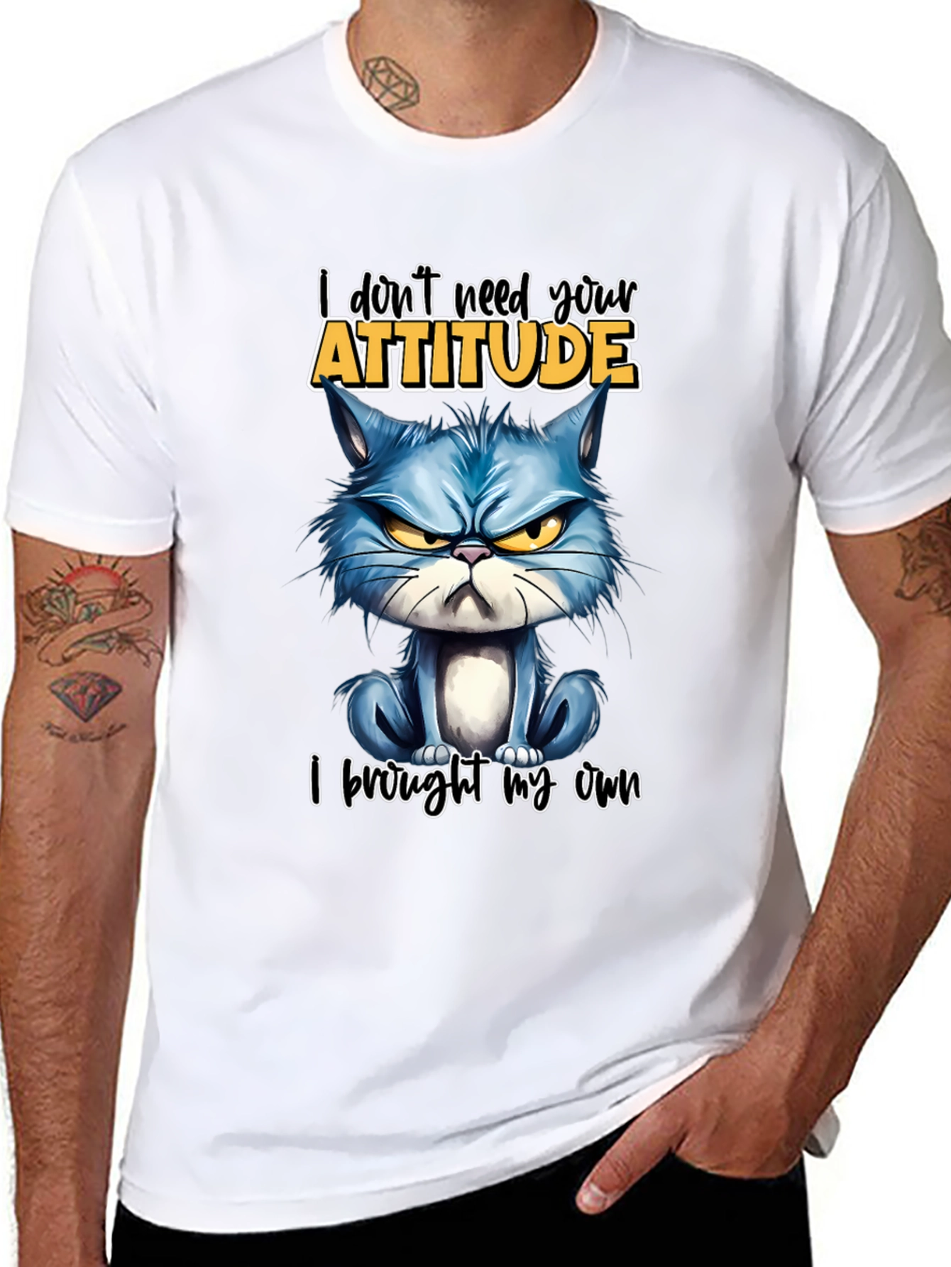 Grumpy Cat T-Shirt - Sassy Attitude