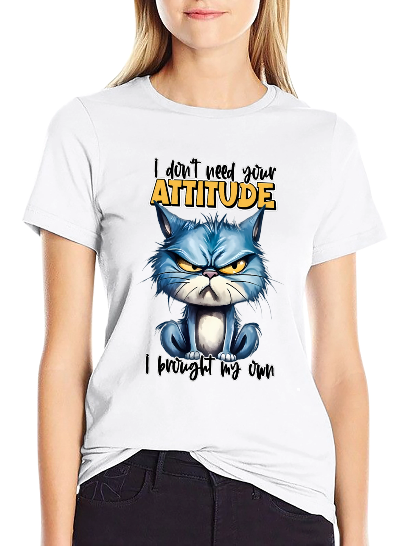 Grumpy Cat T-Shirt - Sassy Attitude