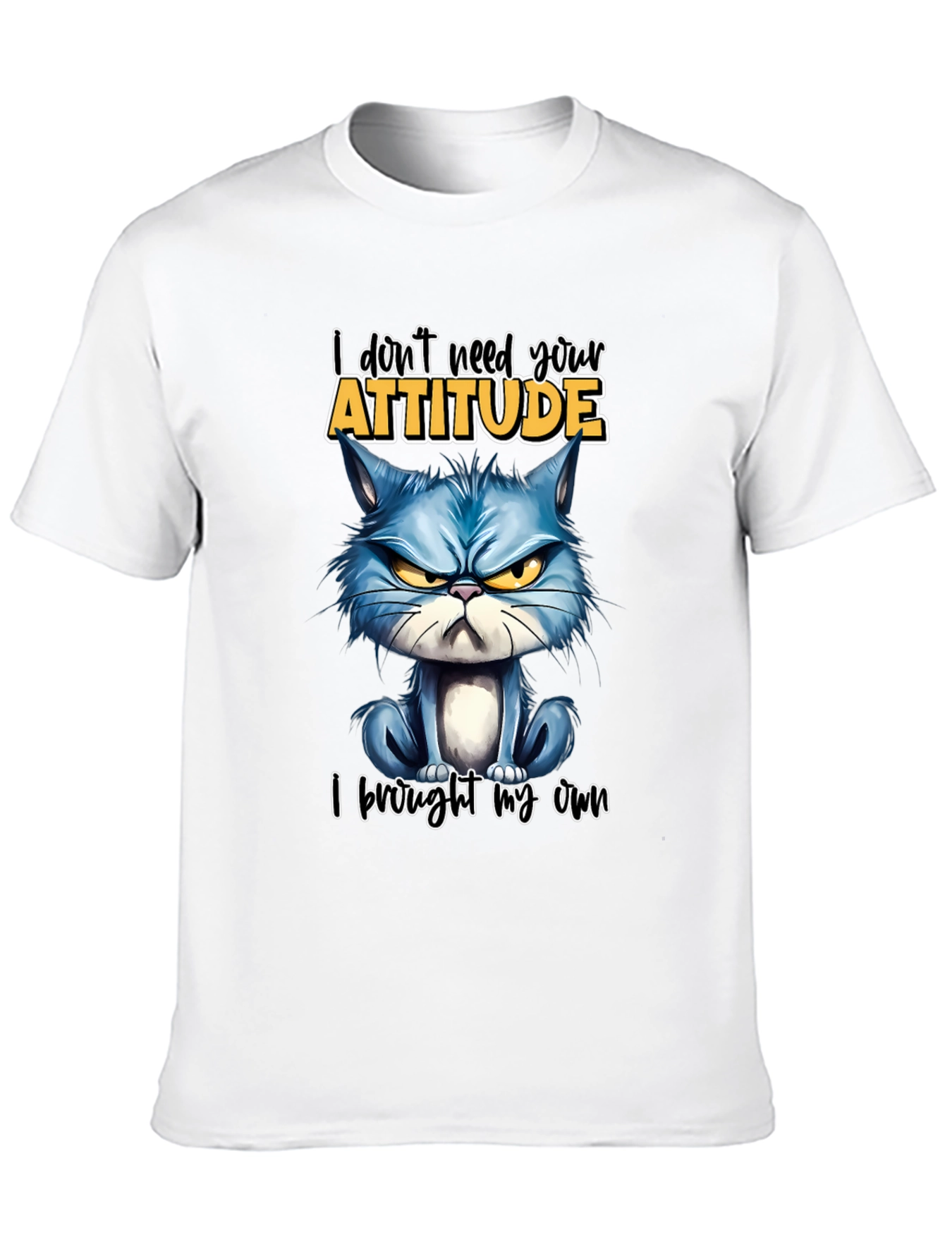 Grumpy Cat T-Shirt - Sassy Attitude