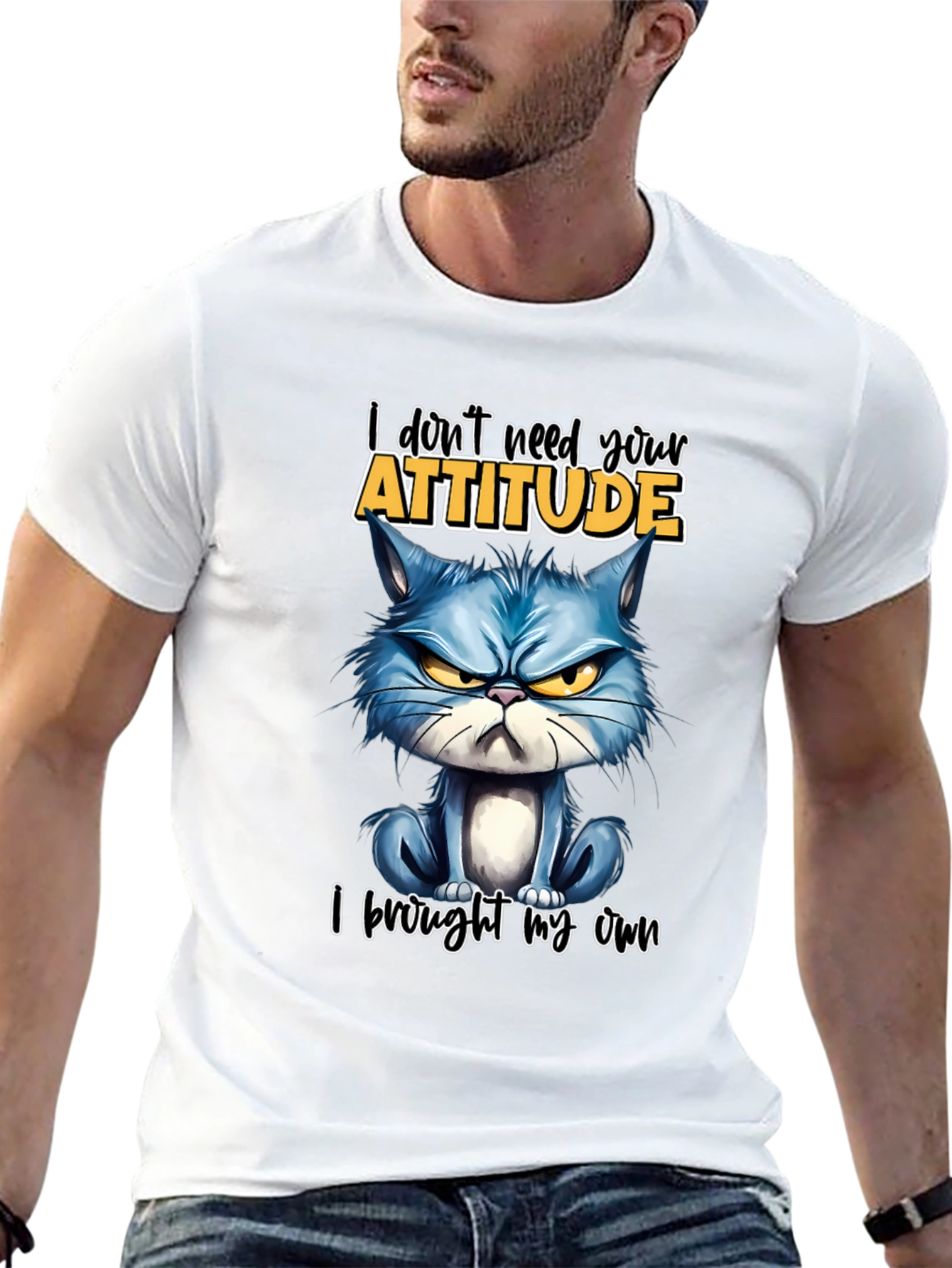 Grumpy Cat T-Shirt - Sassy Attitude