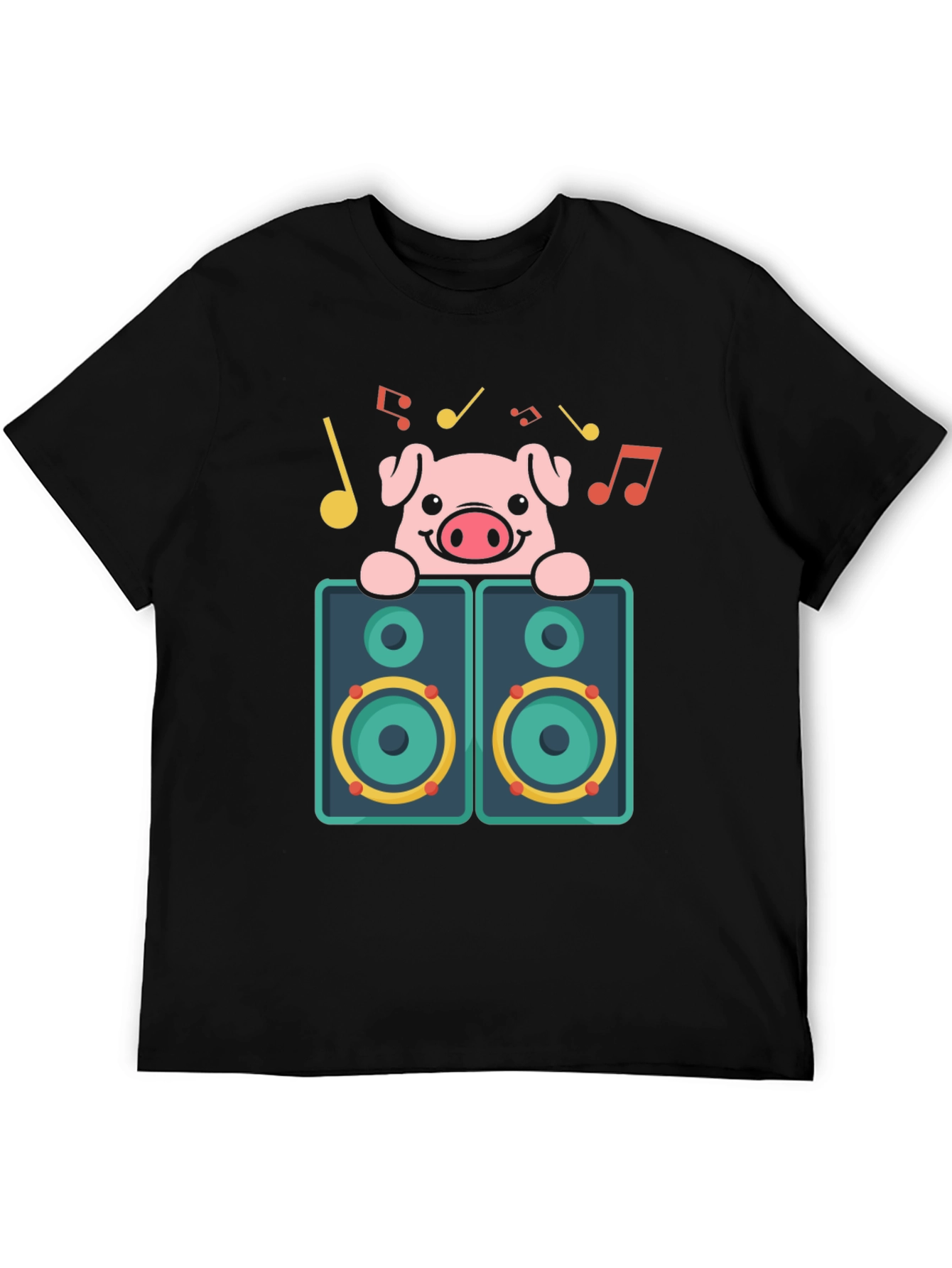 Pig DJ Graphic T-Shirt